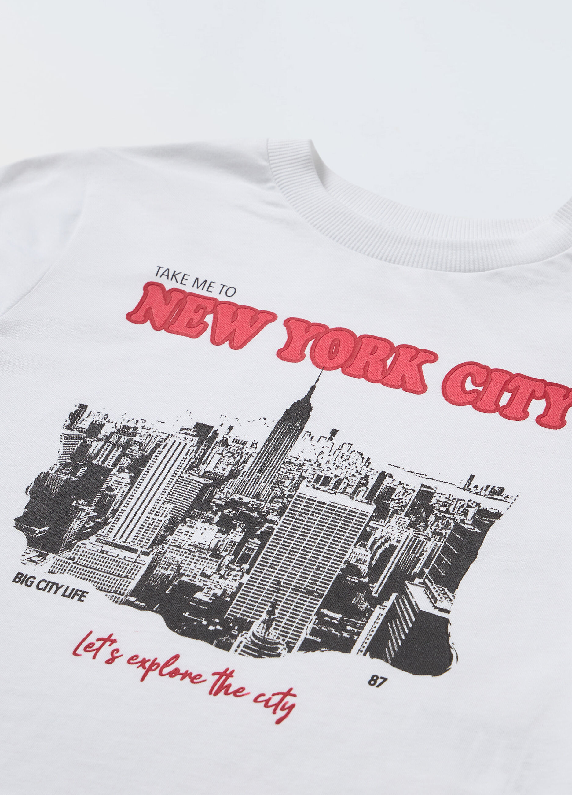 T-shirt in puro cotone ragazza_1