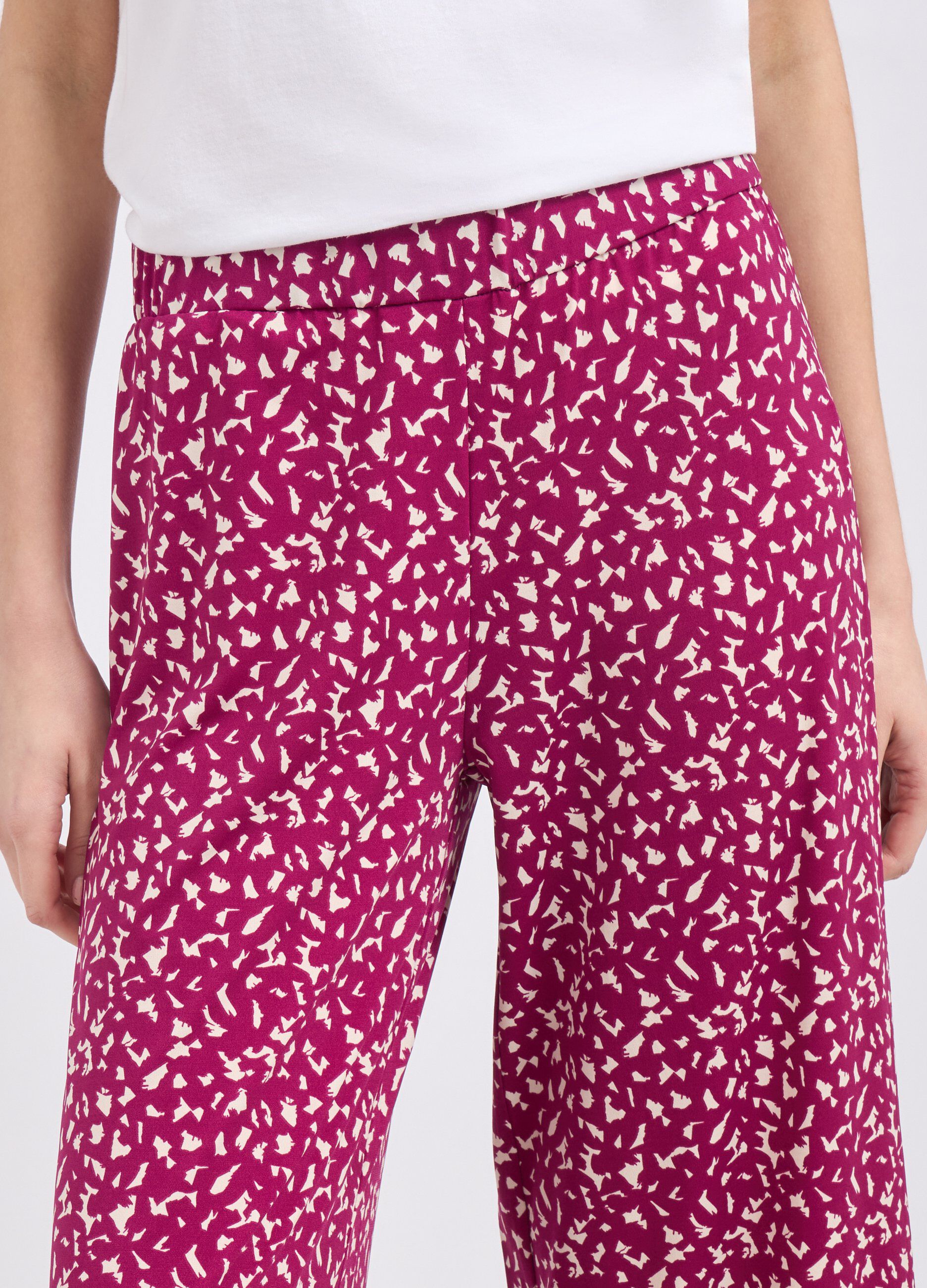 Pantaloni palazzo cropped donna_2