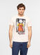 T-shirt girocollo con stampa Squid Game uomo_0