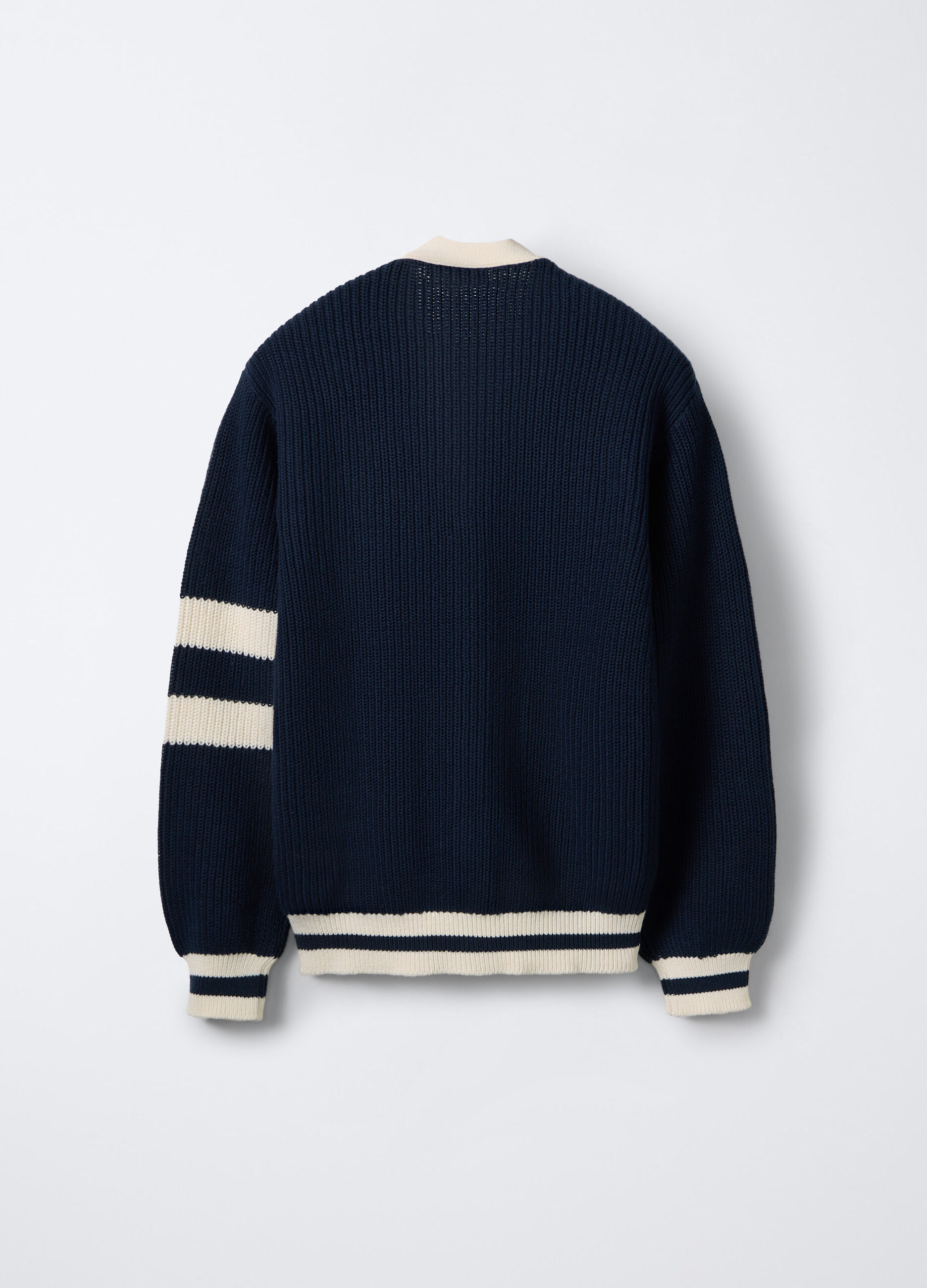 Cardigan varsity in puro cotone regular fit ragazzo_1