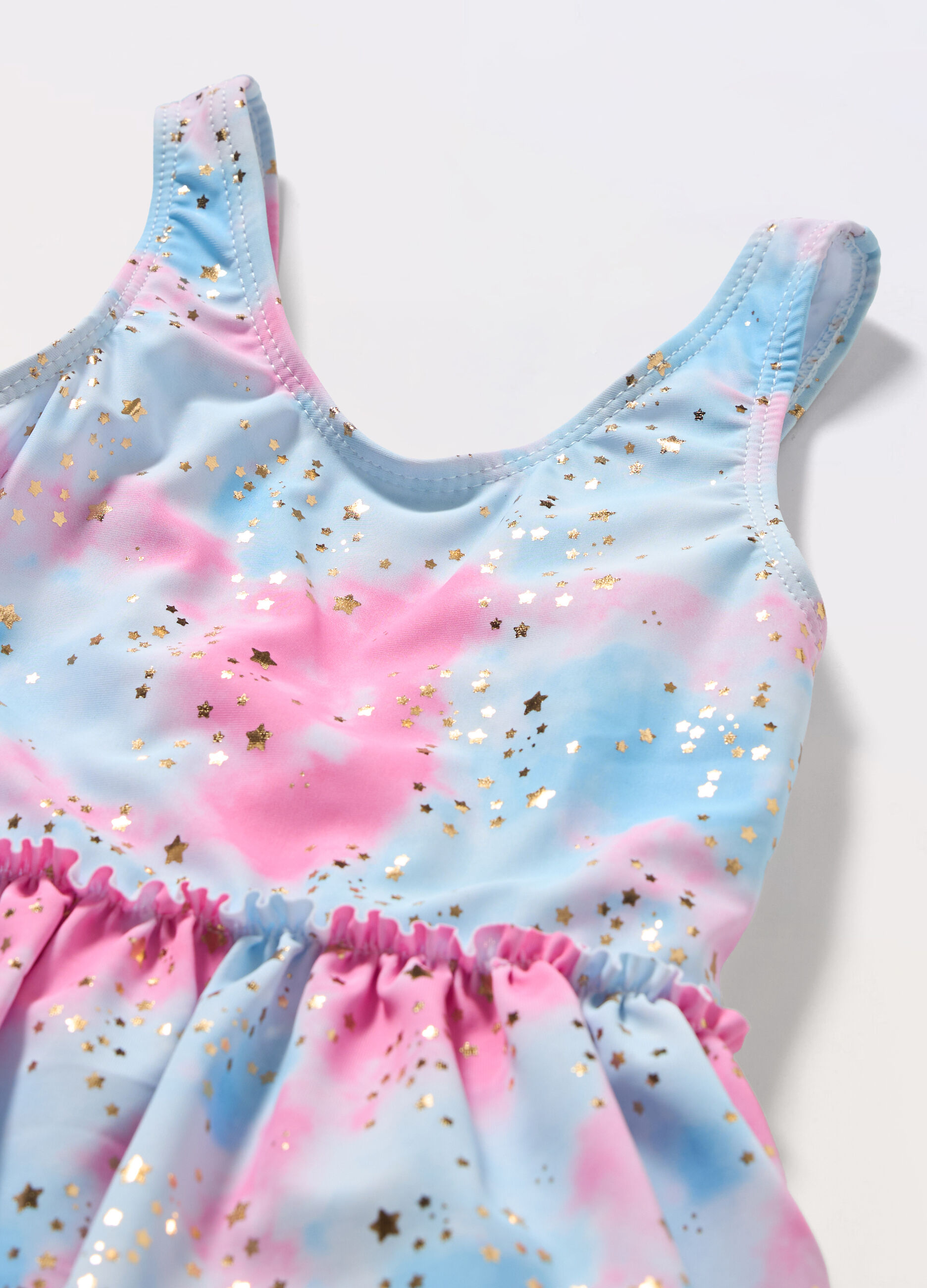 Costume intero con stampa bambina_1