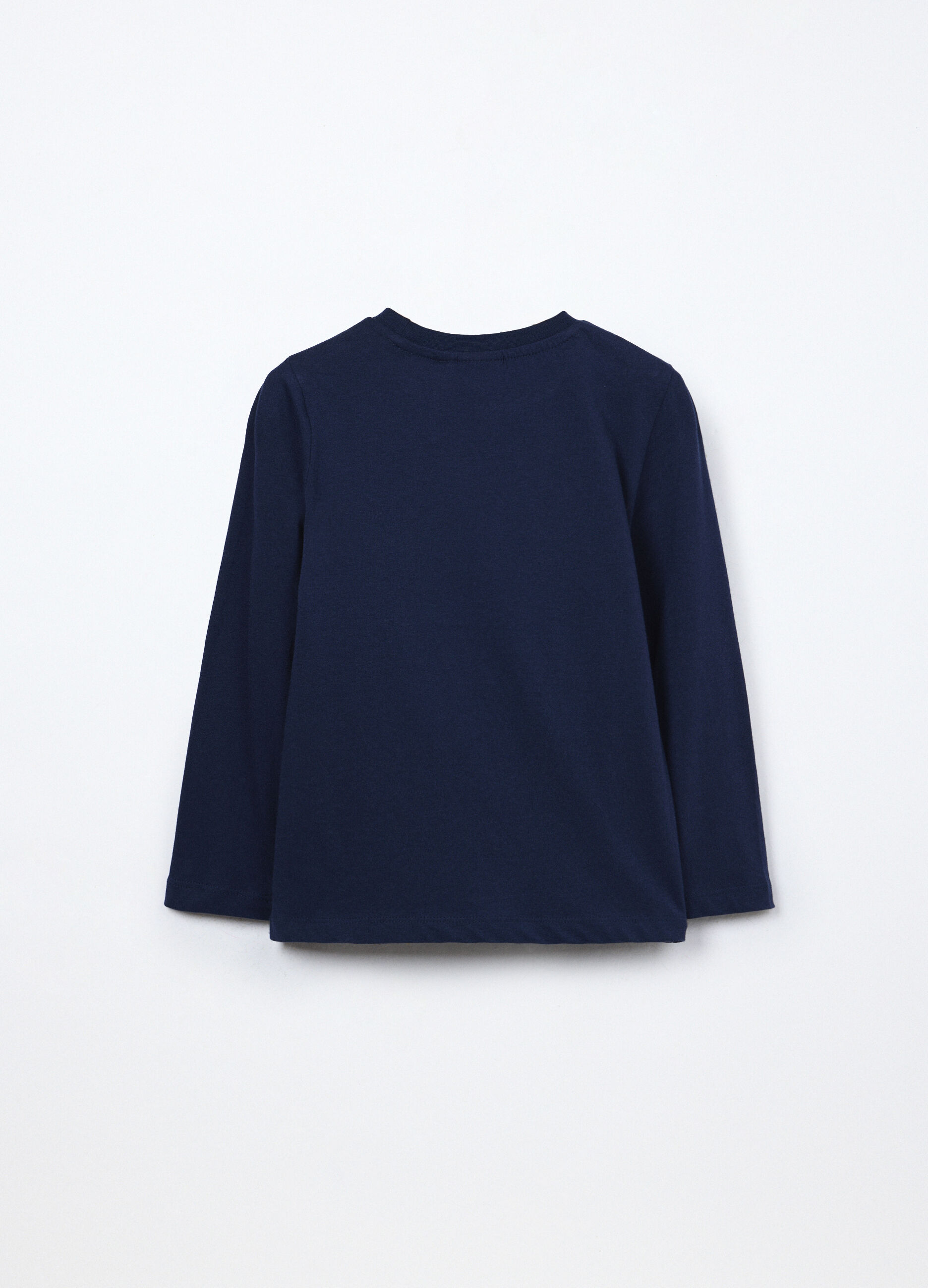 T-shirt in jersey di puro cotone bambina_1