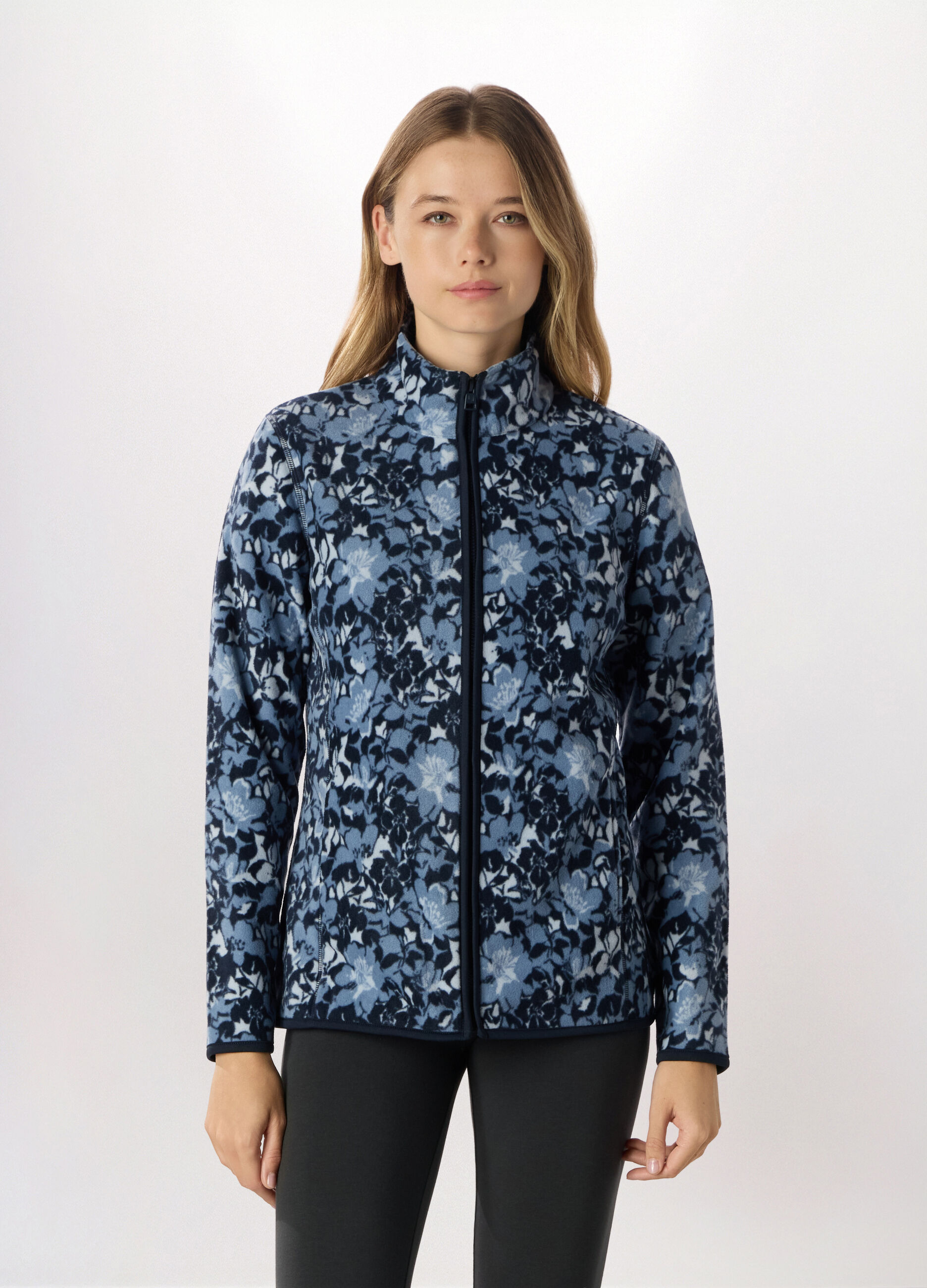 Felpa full zip in pile donna Holistic fitness_0