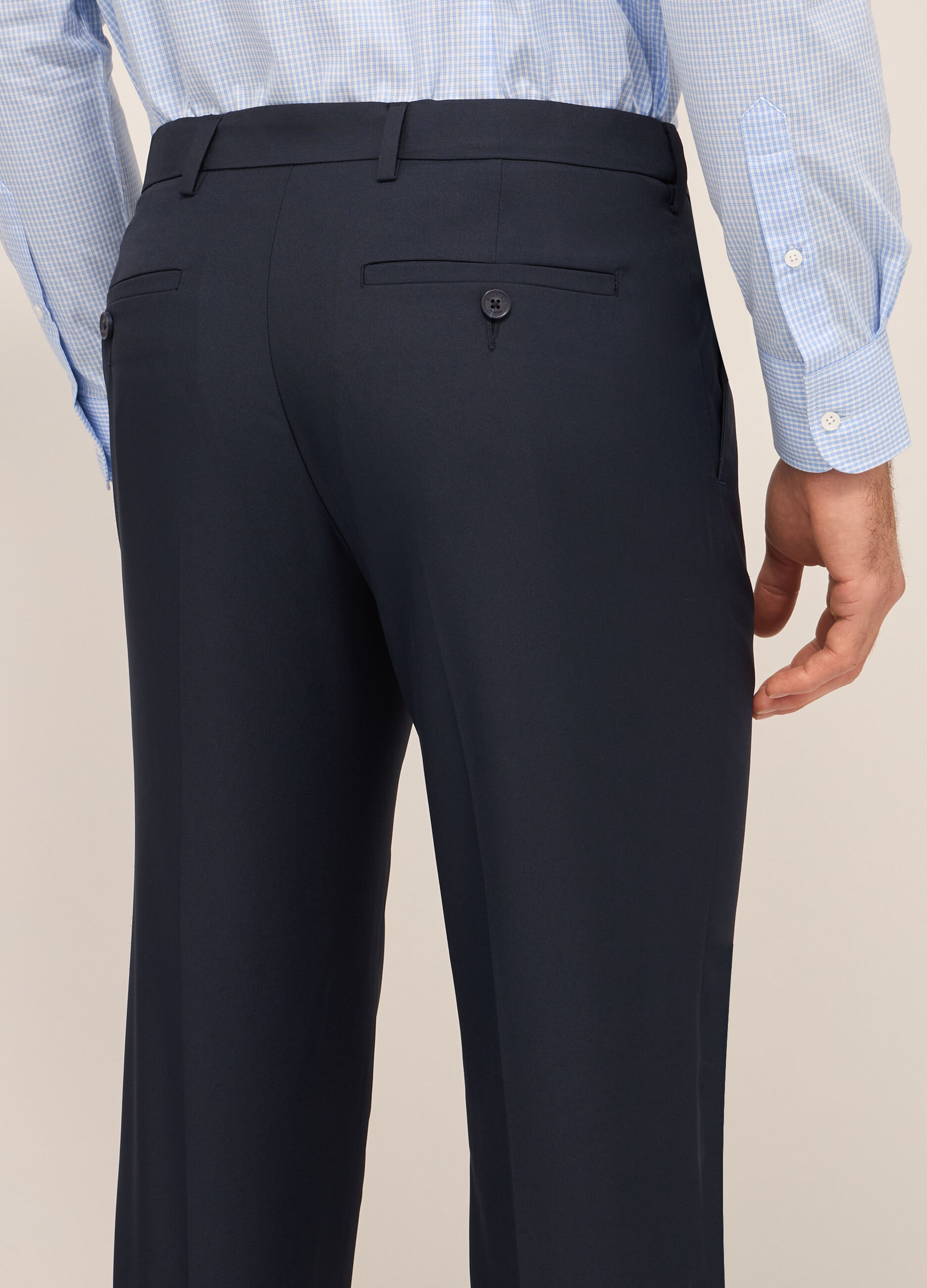 Pantaloni classici regular fit uomo