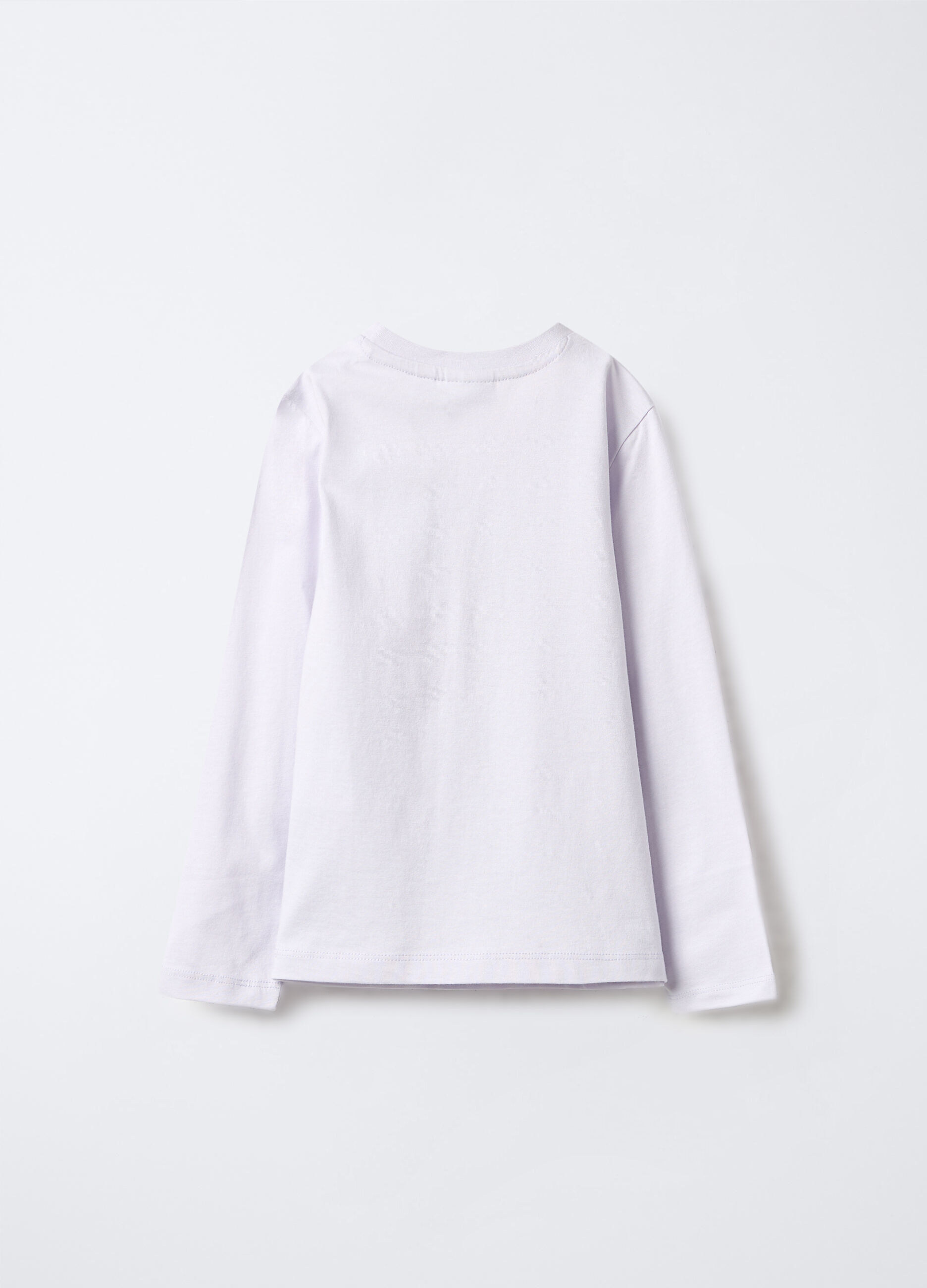 T-shirt in jersey di puro cotone bambina_1