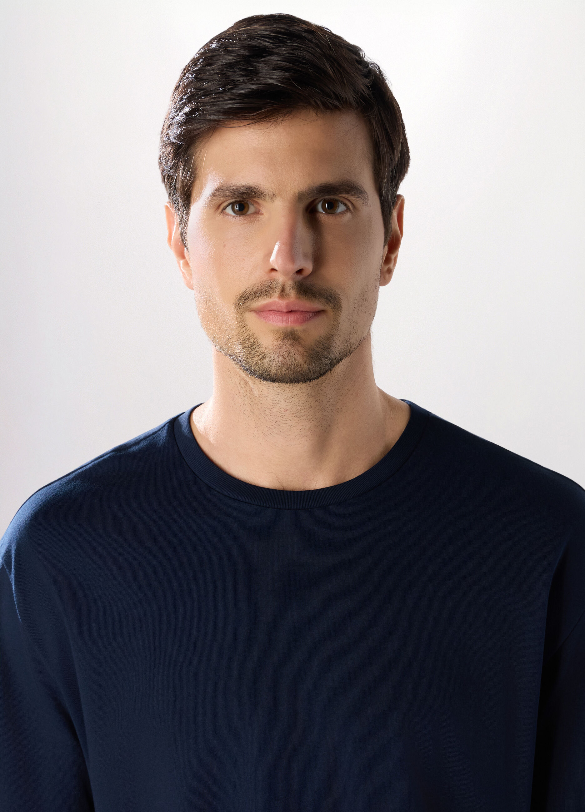 T-shirt sportiva in puro cotone uomo_2