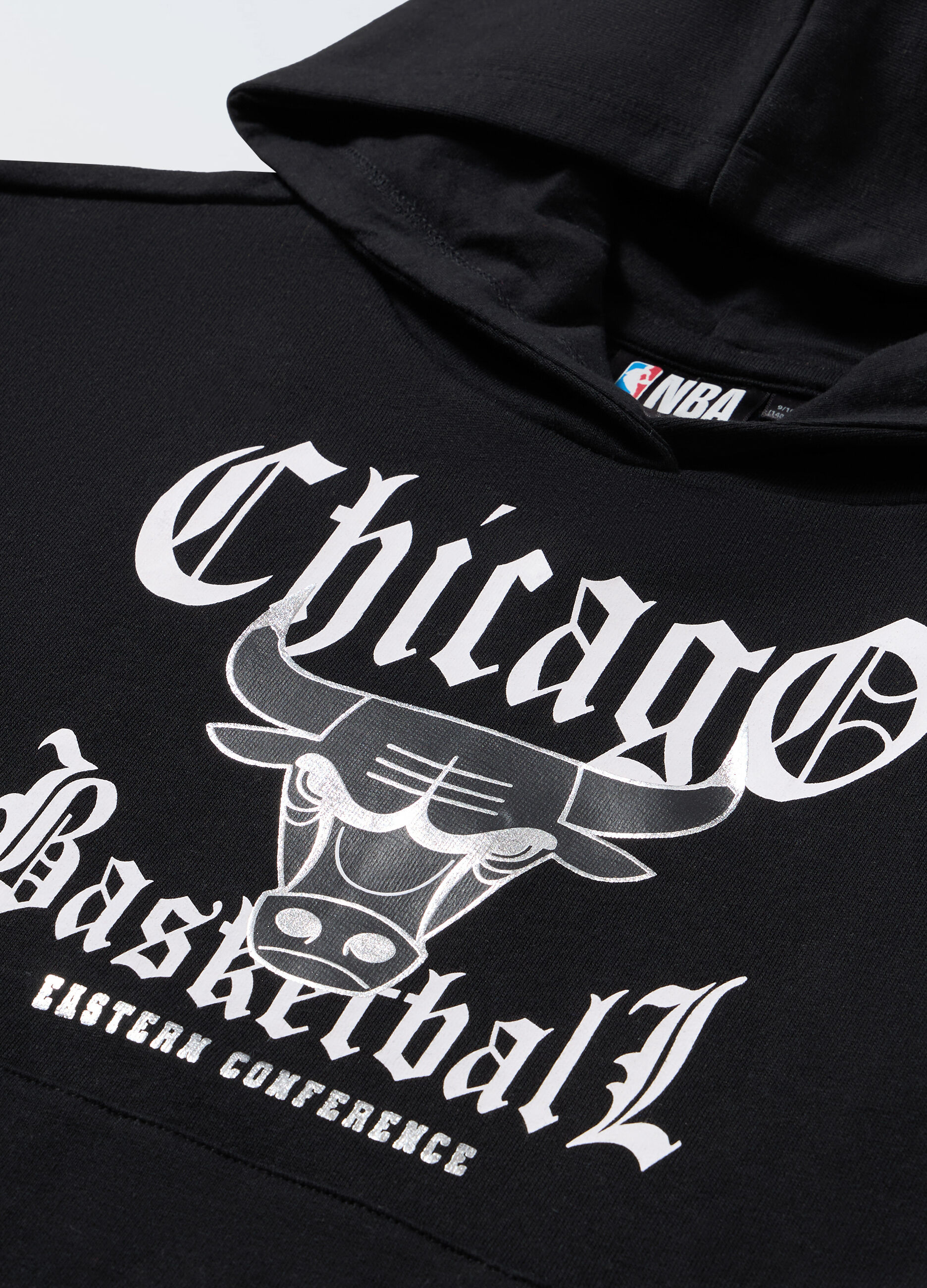 Felpa NBA con cappuccio in misto cotone ragazza_1