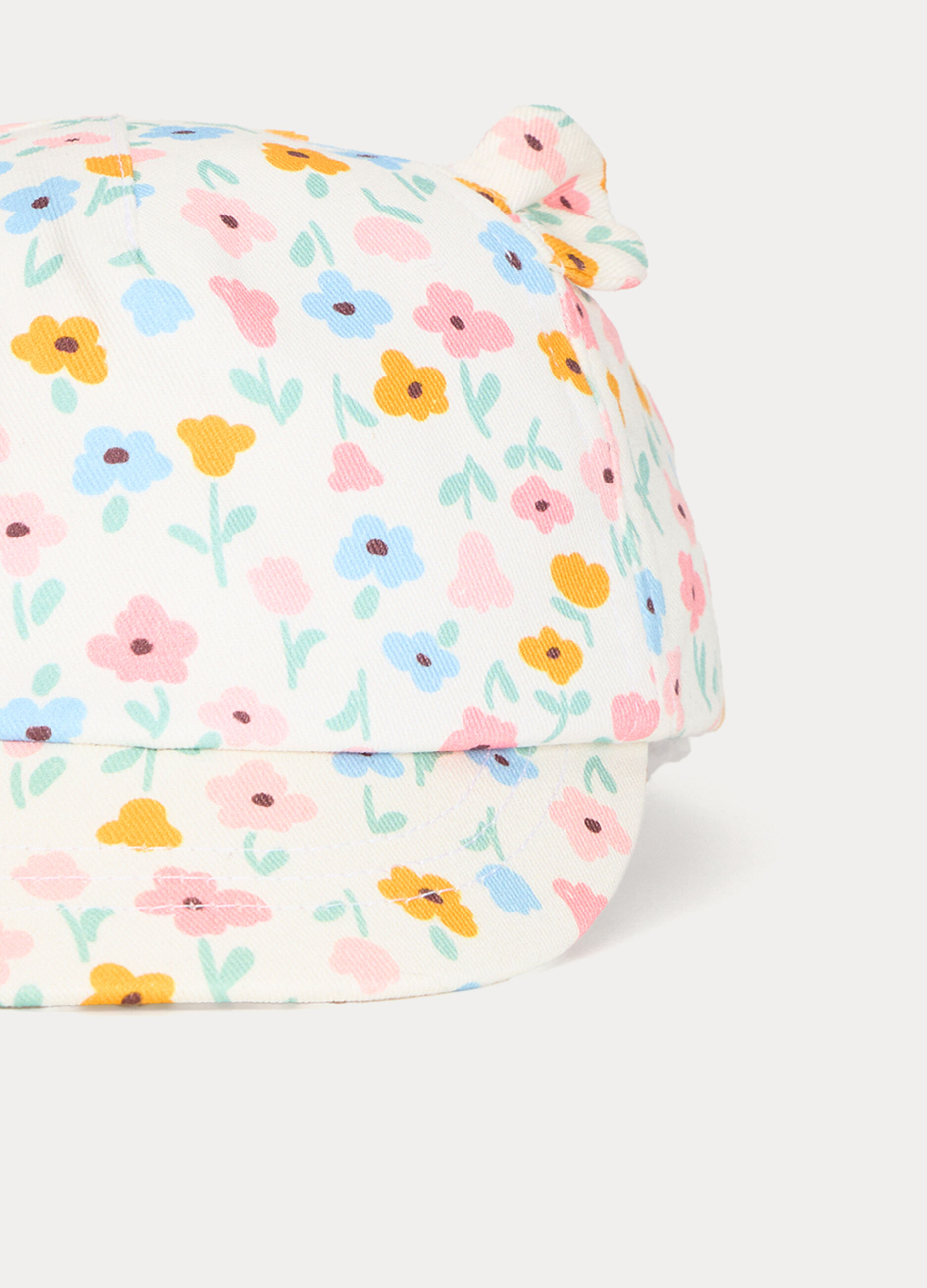 Cappello da baseball in twill neonata_2