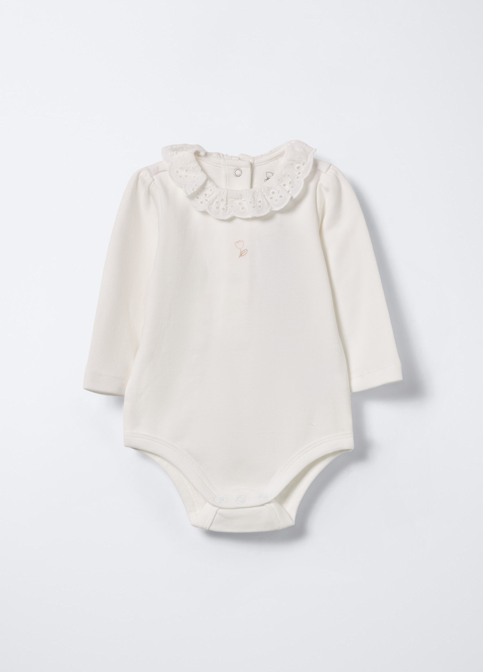 Body in puro cotone neonato_0