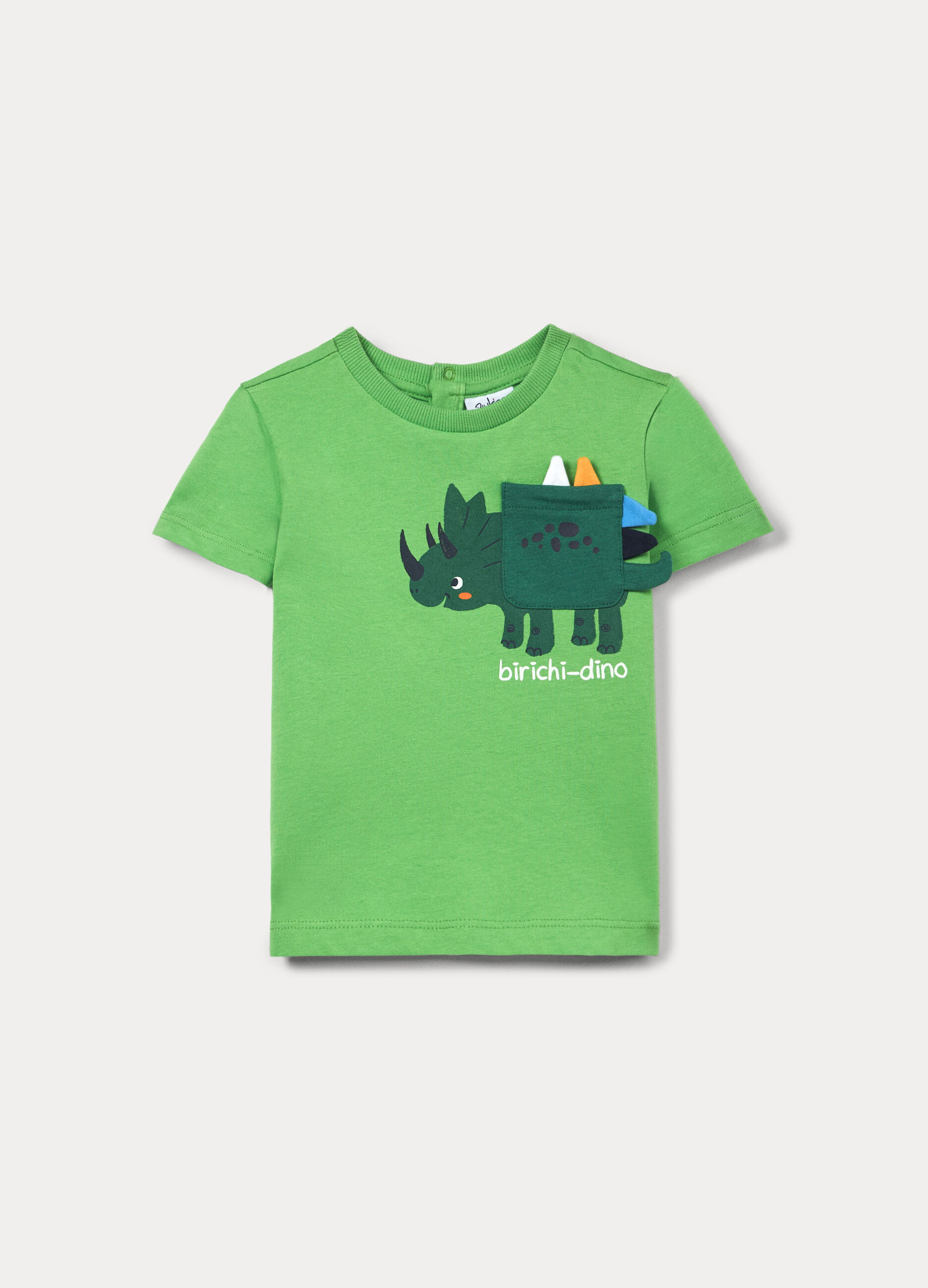 T-shirt in jersey di puro cotone bimbo_0