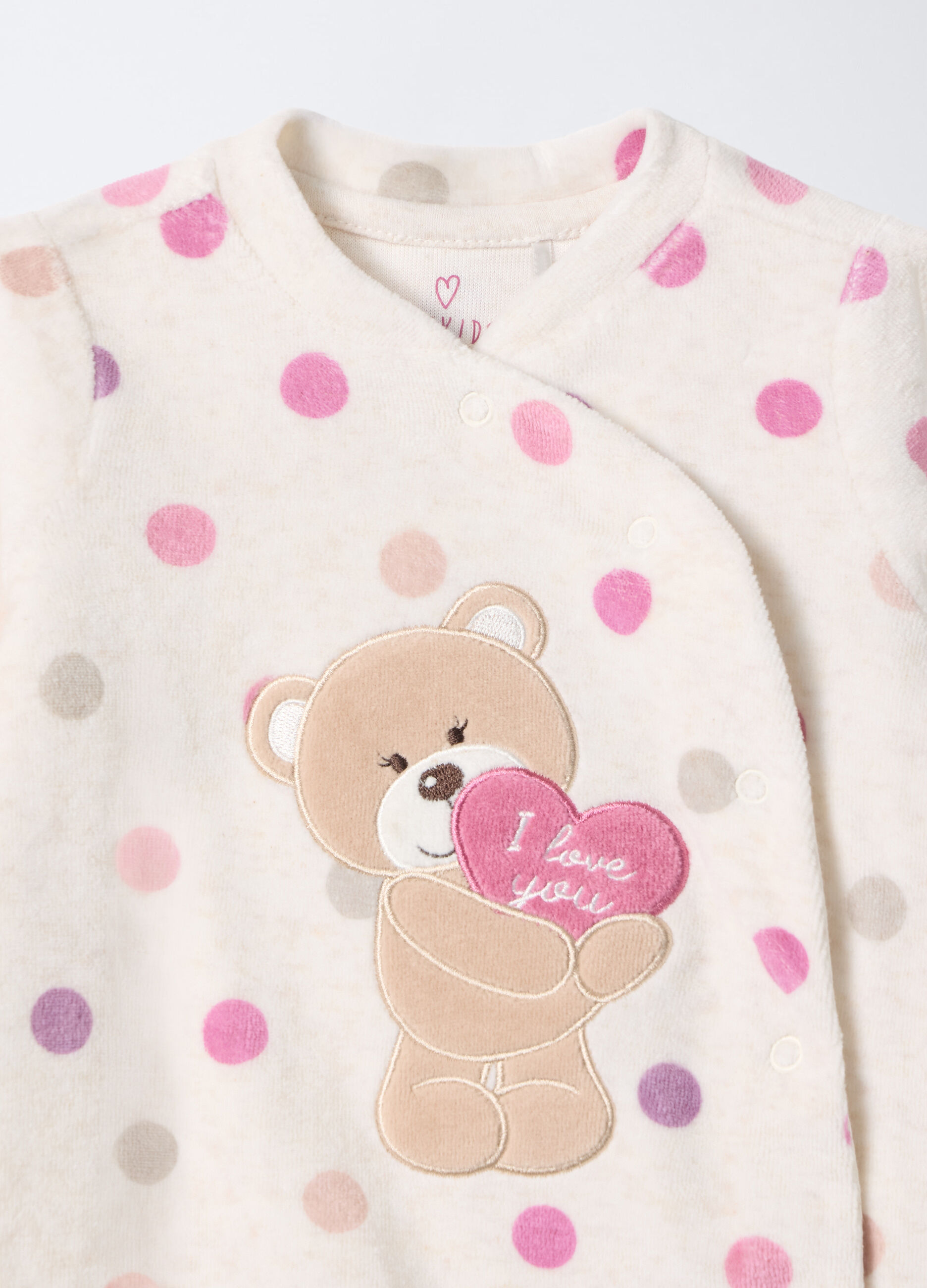 Pigiama velour misto cotone_2