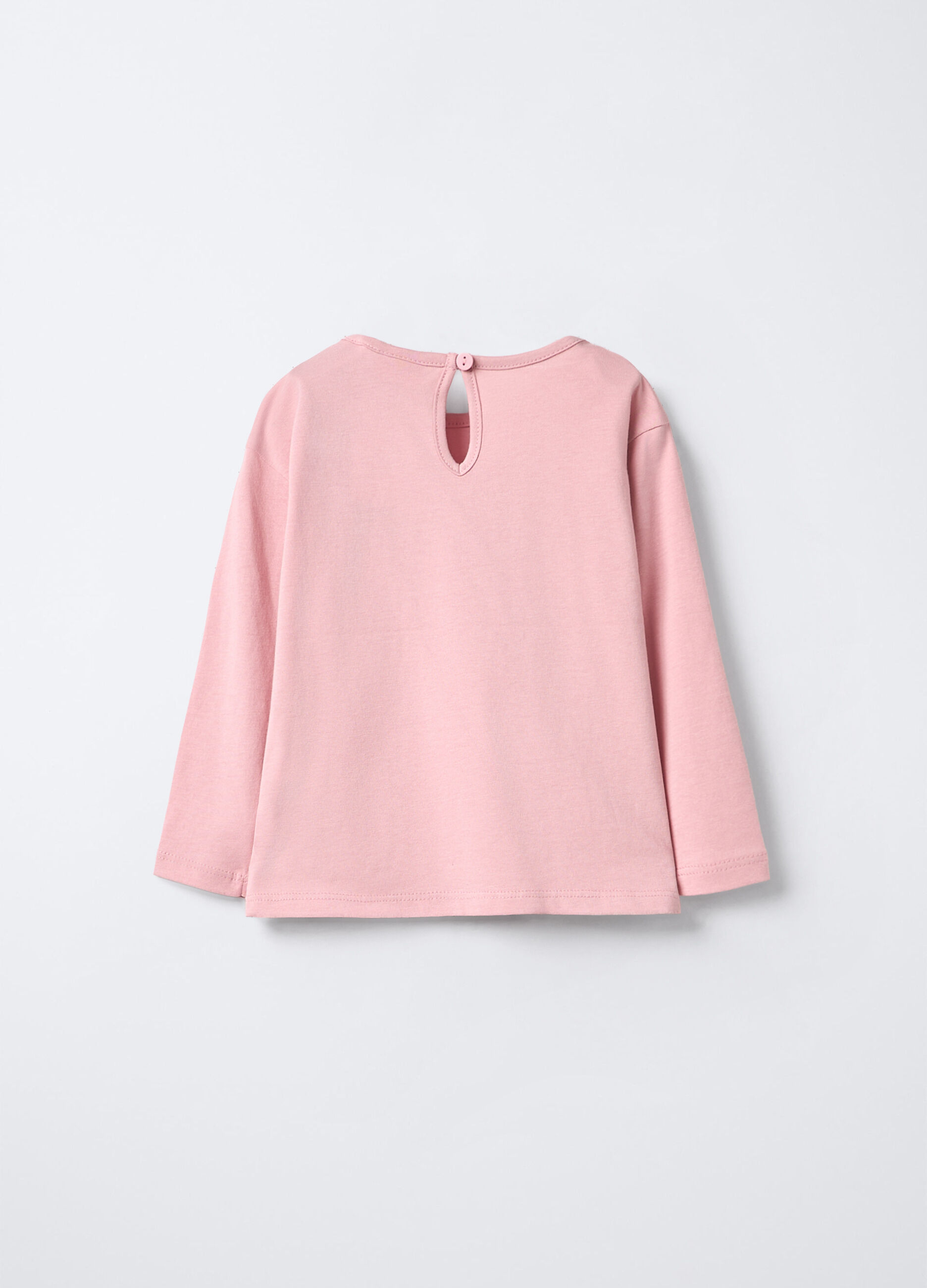 T-shirt in jersey di puro cotone bimba_1