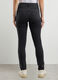 Pantaloni in denim di misto cotone stretch donna_1