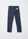 Leggings in cotone garzato stretch Fit Slim bambina_0