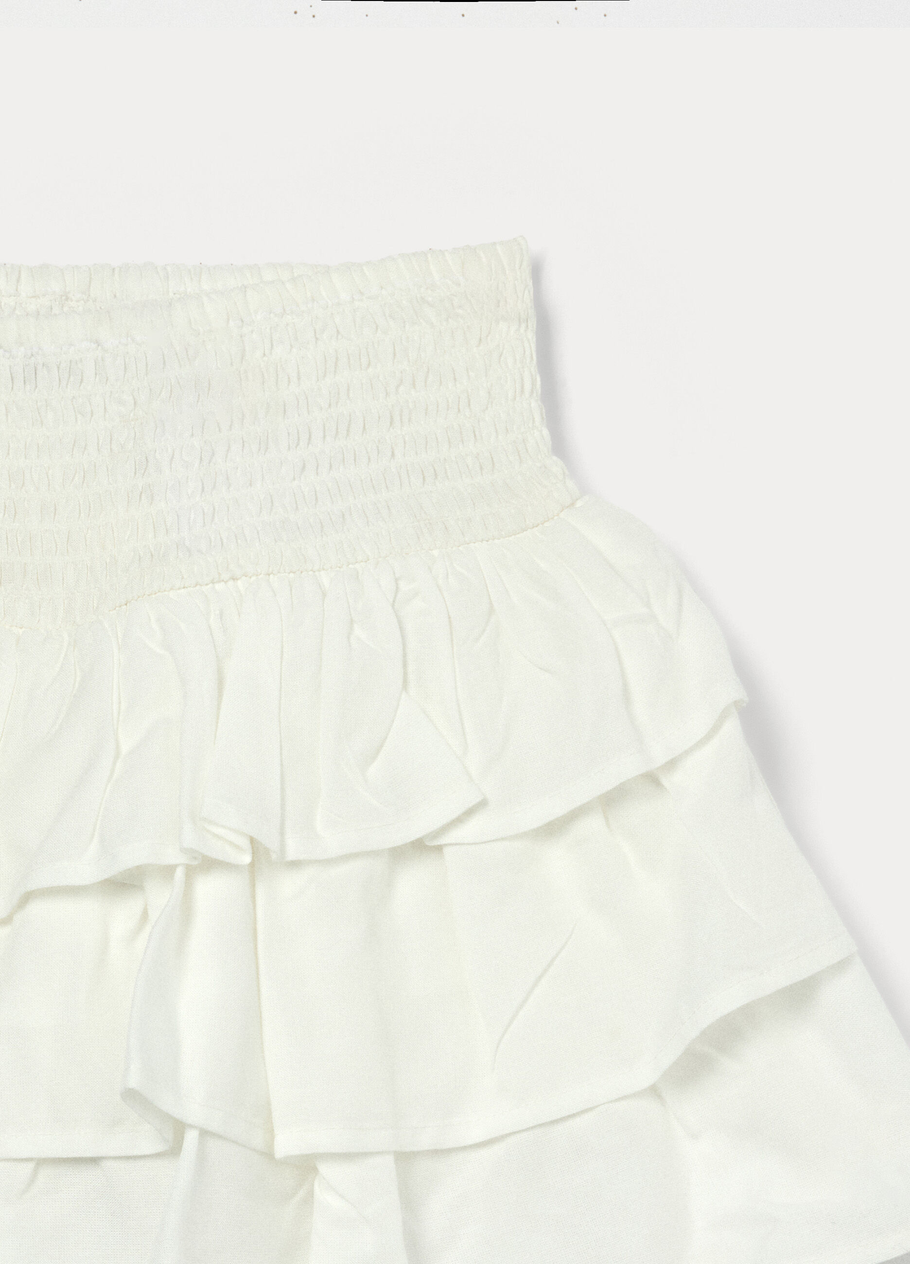 Gonna a balze in pura viscosa ragazza_2