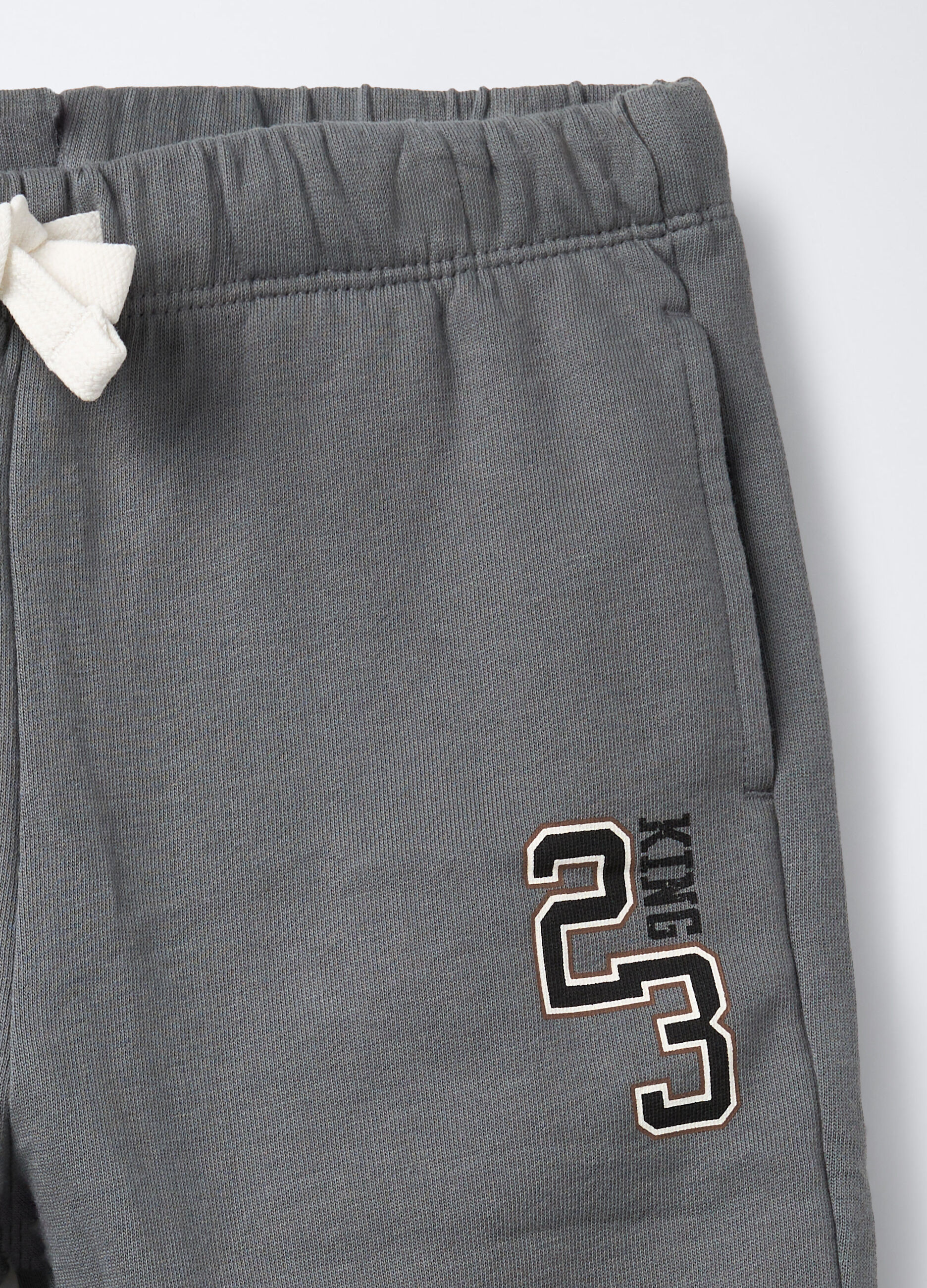 Jogging set in puro cotone garzato bambino_3