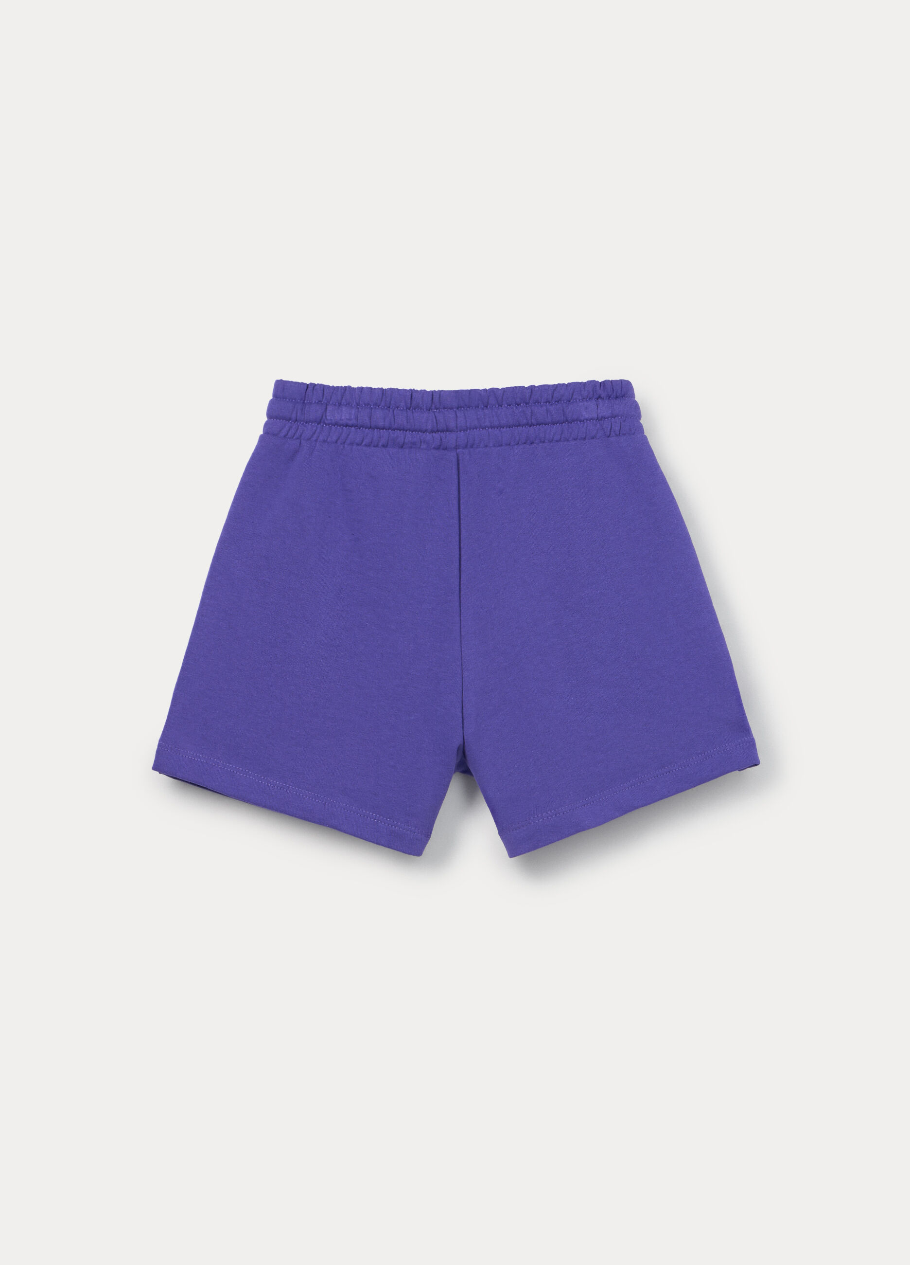 Shorts in french terry misto cotone ragazza_1