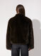 Pelliccia corta in fake fur donna_2