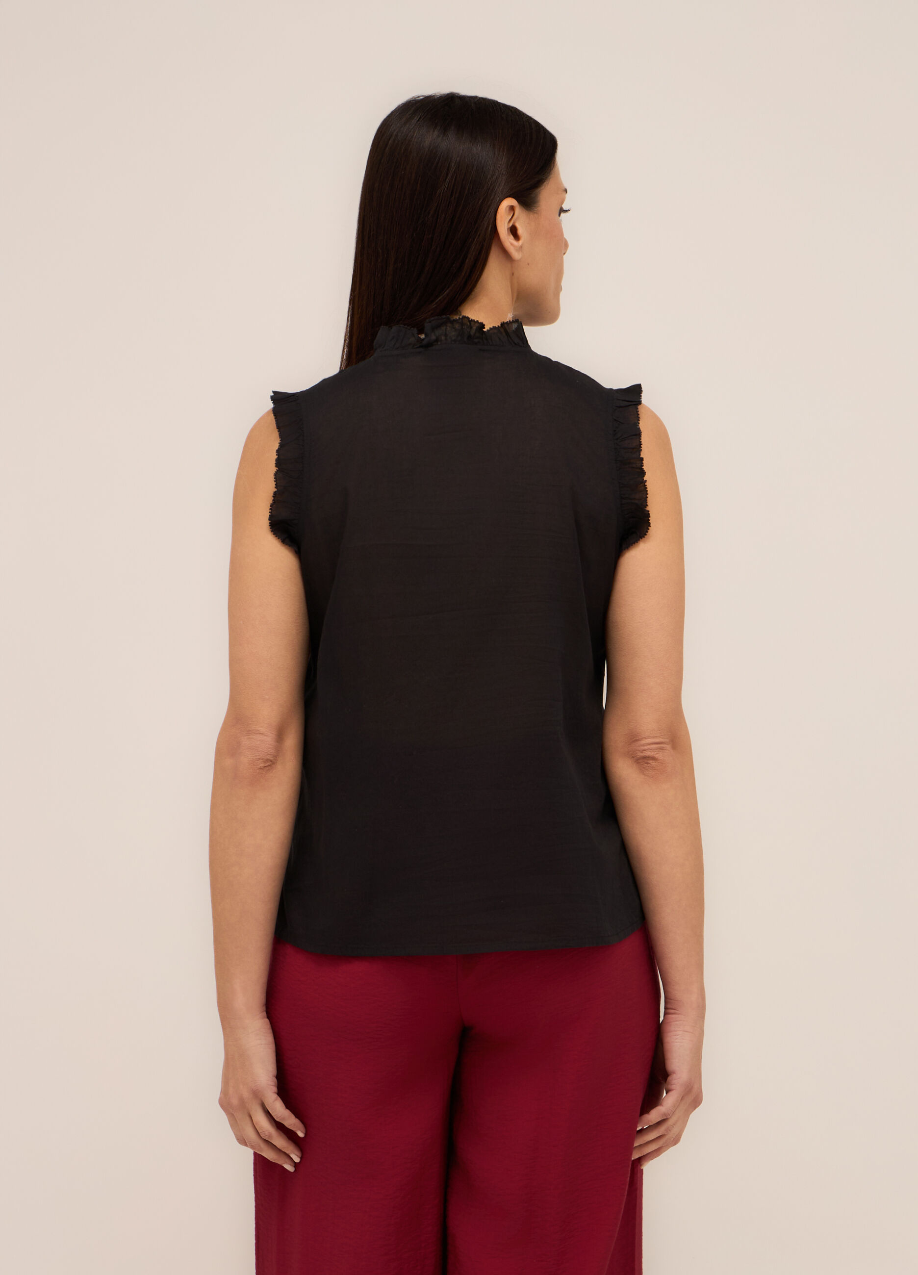 Camicia in puro cotone donna_1