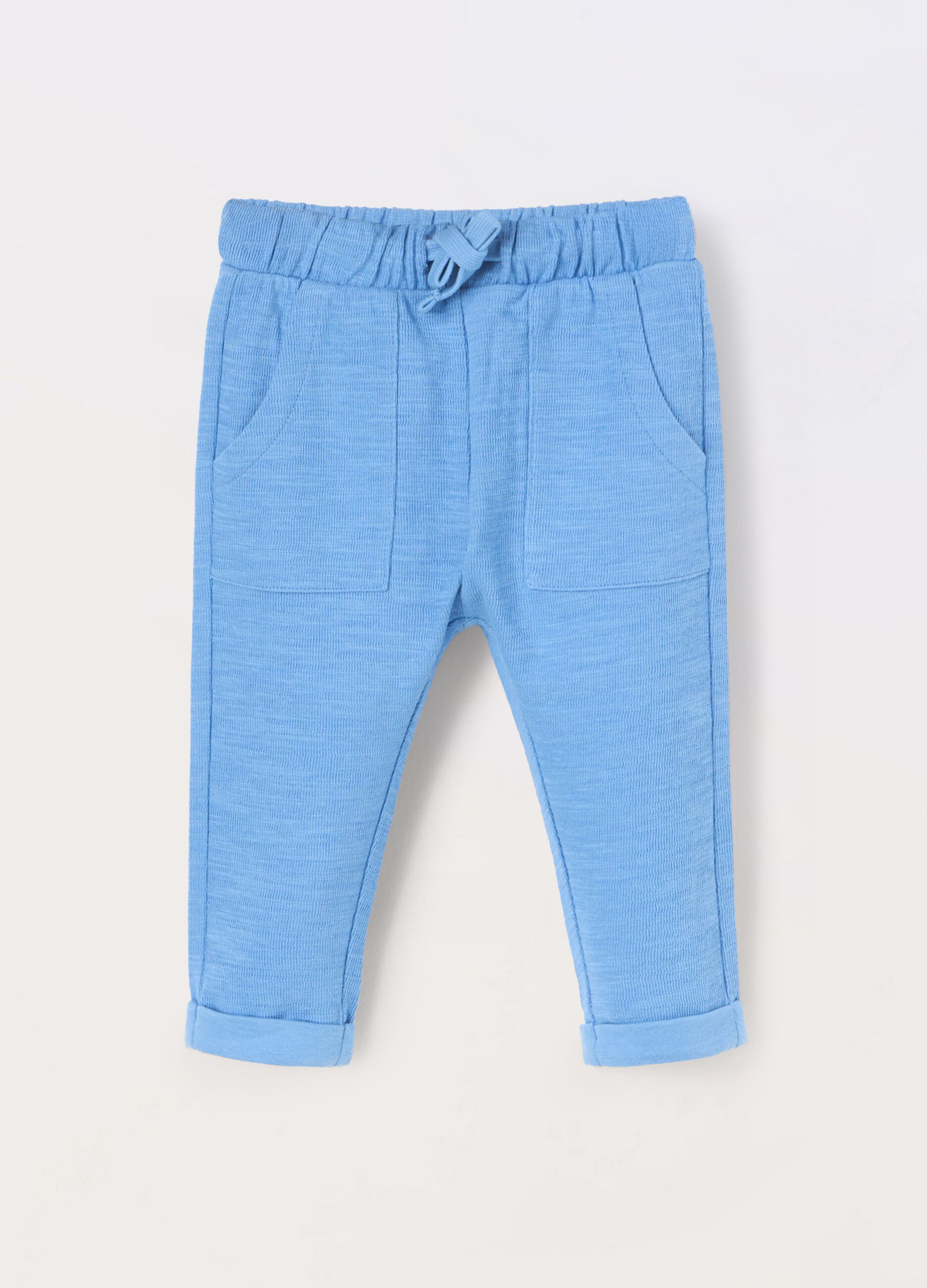 Jogger in cotone neonato_0