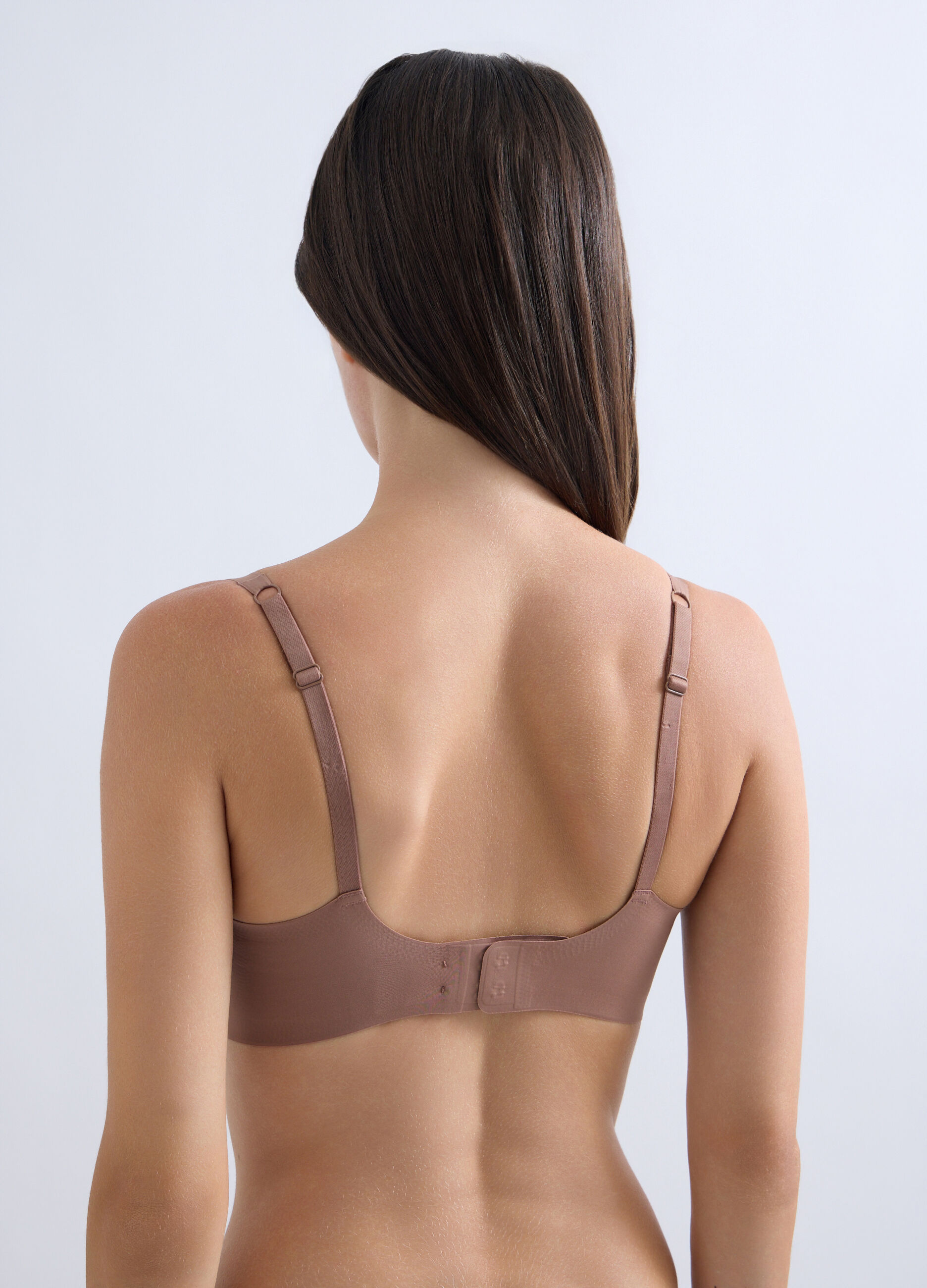 Reggiseno a triangolo in microfibra