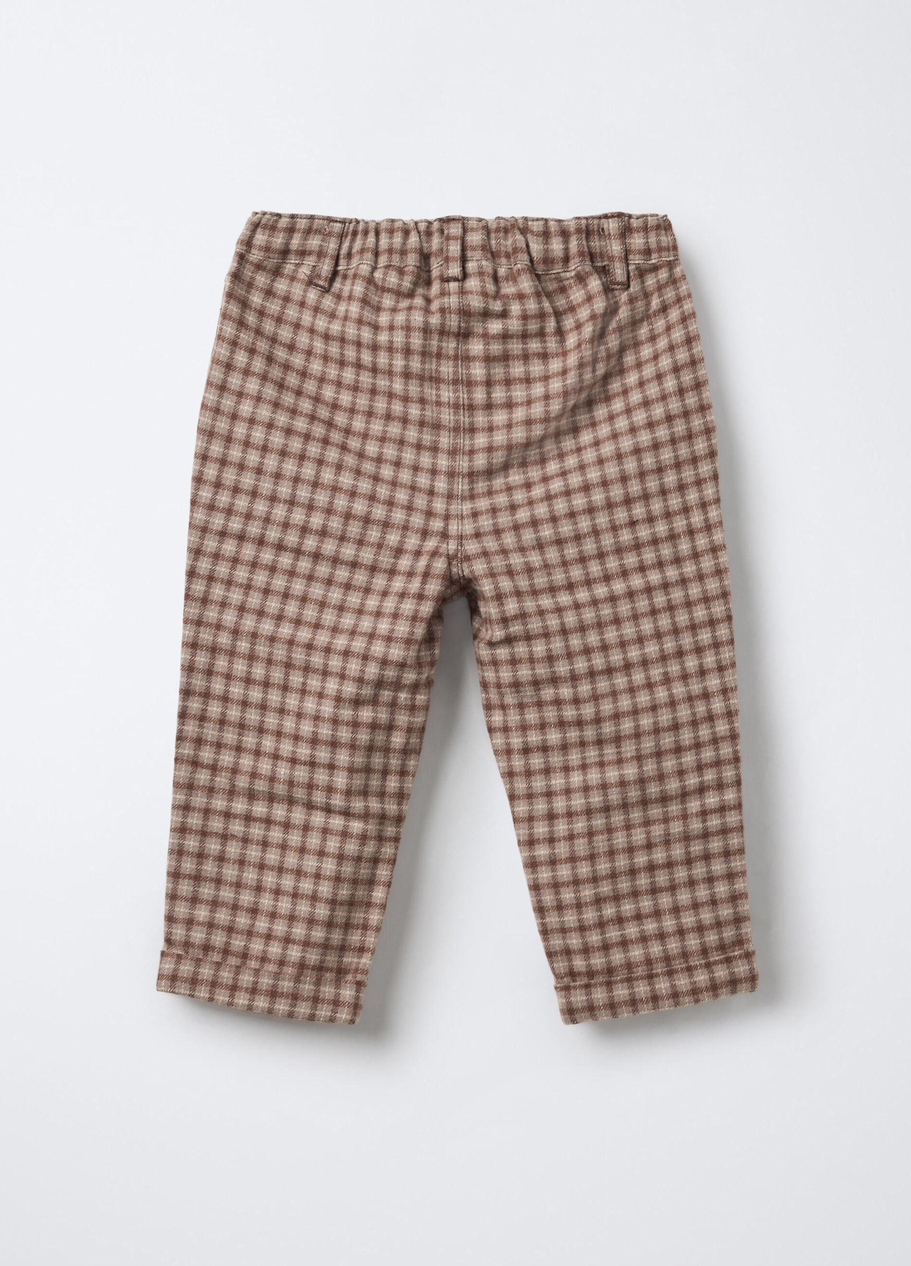 Pantaloni in twill di puro cotone Regular Fit bimbo_1