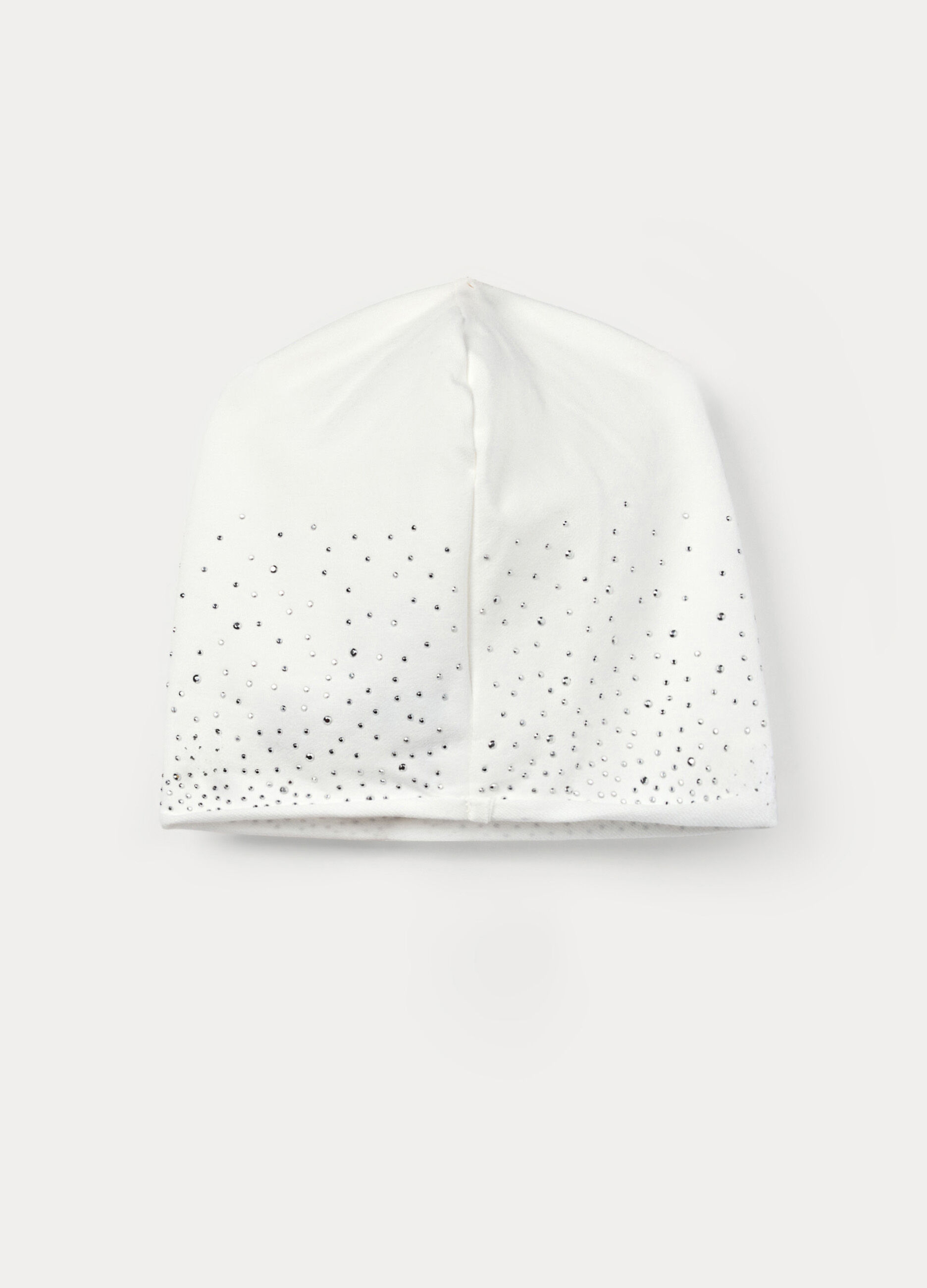 Berretto in french terry di cotone stretch_1