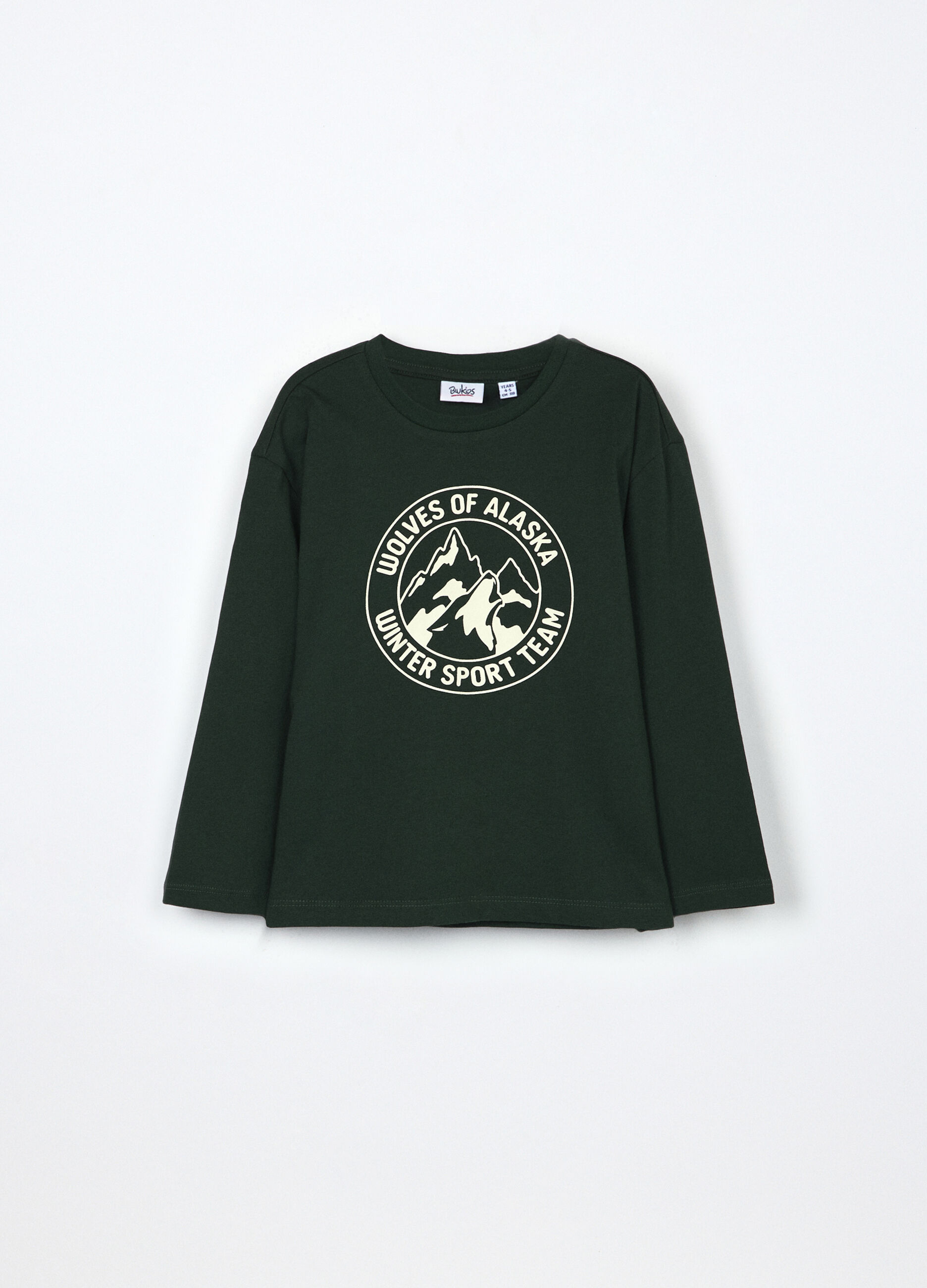 T-shirt in jersey di puro cotone bambino_0