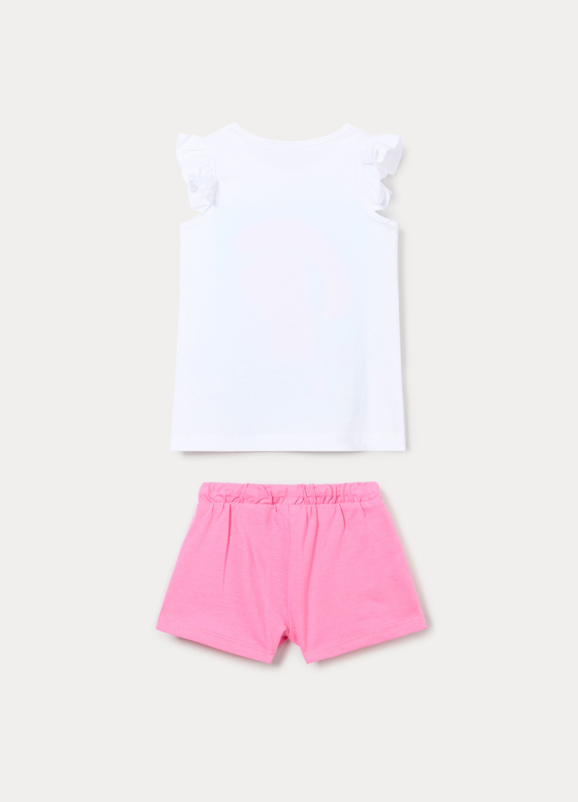 Jogging set in jersey di puro cotone bimba_1