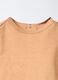 Set salopette + t-shirt in puro cotone garzato neonato_2