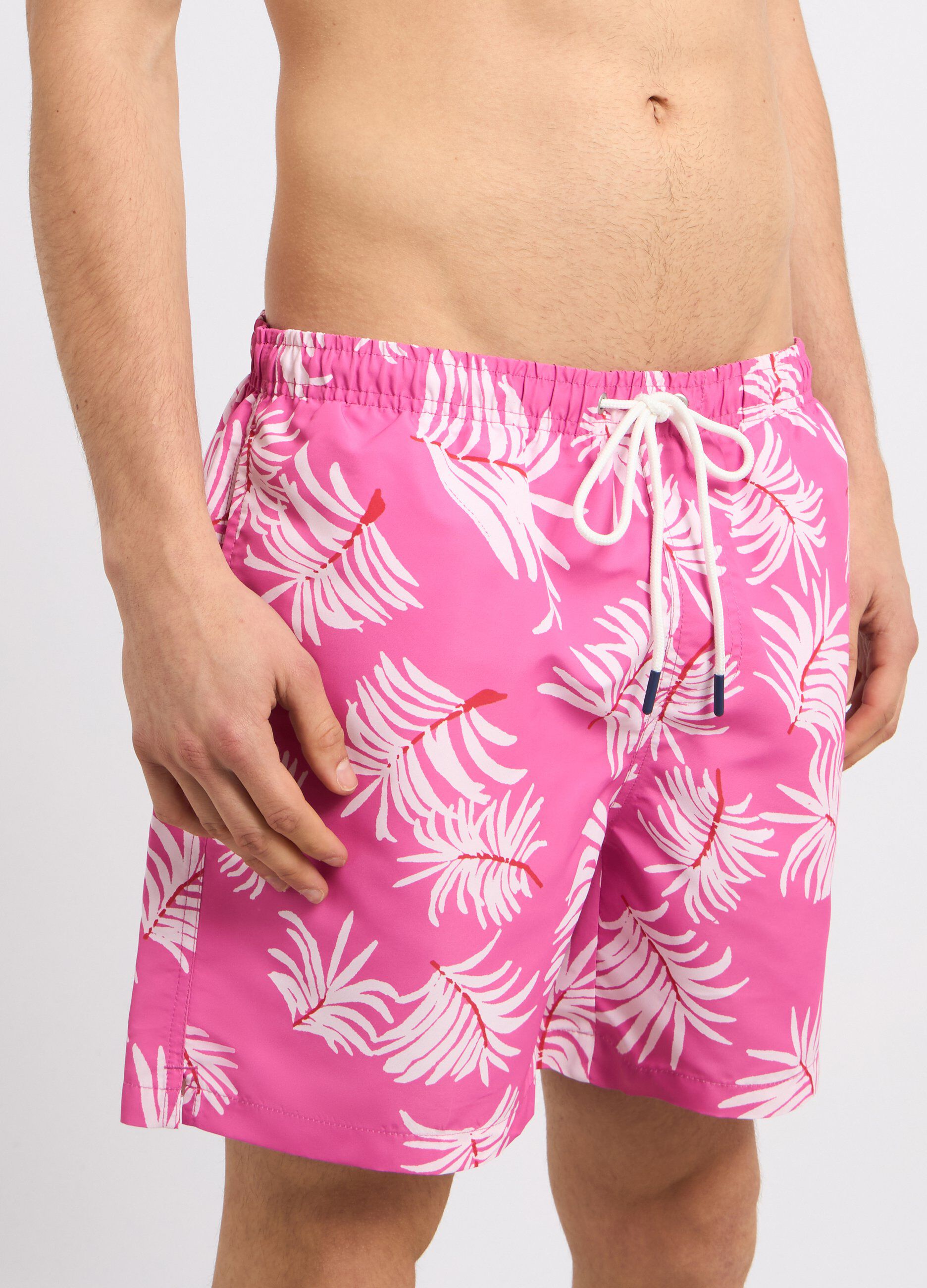 Costume shorts con stampa uomo