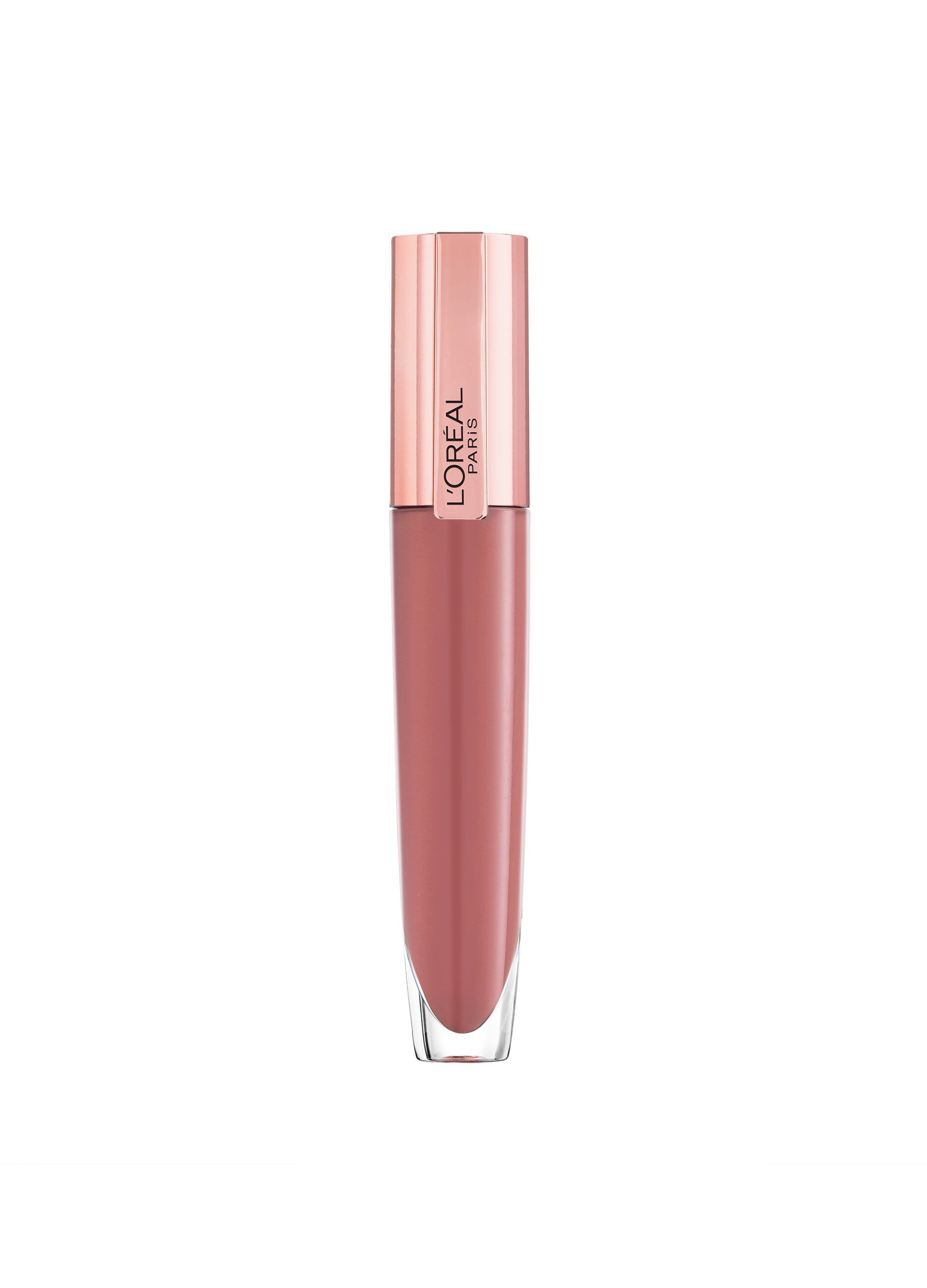 L’Oreal Paris Gloss volumizzante Brilliant Signature, Lucidalabbra a lunga durata, I Heighten, 6,4 ml.