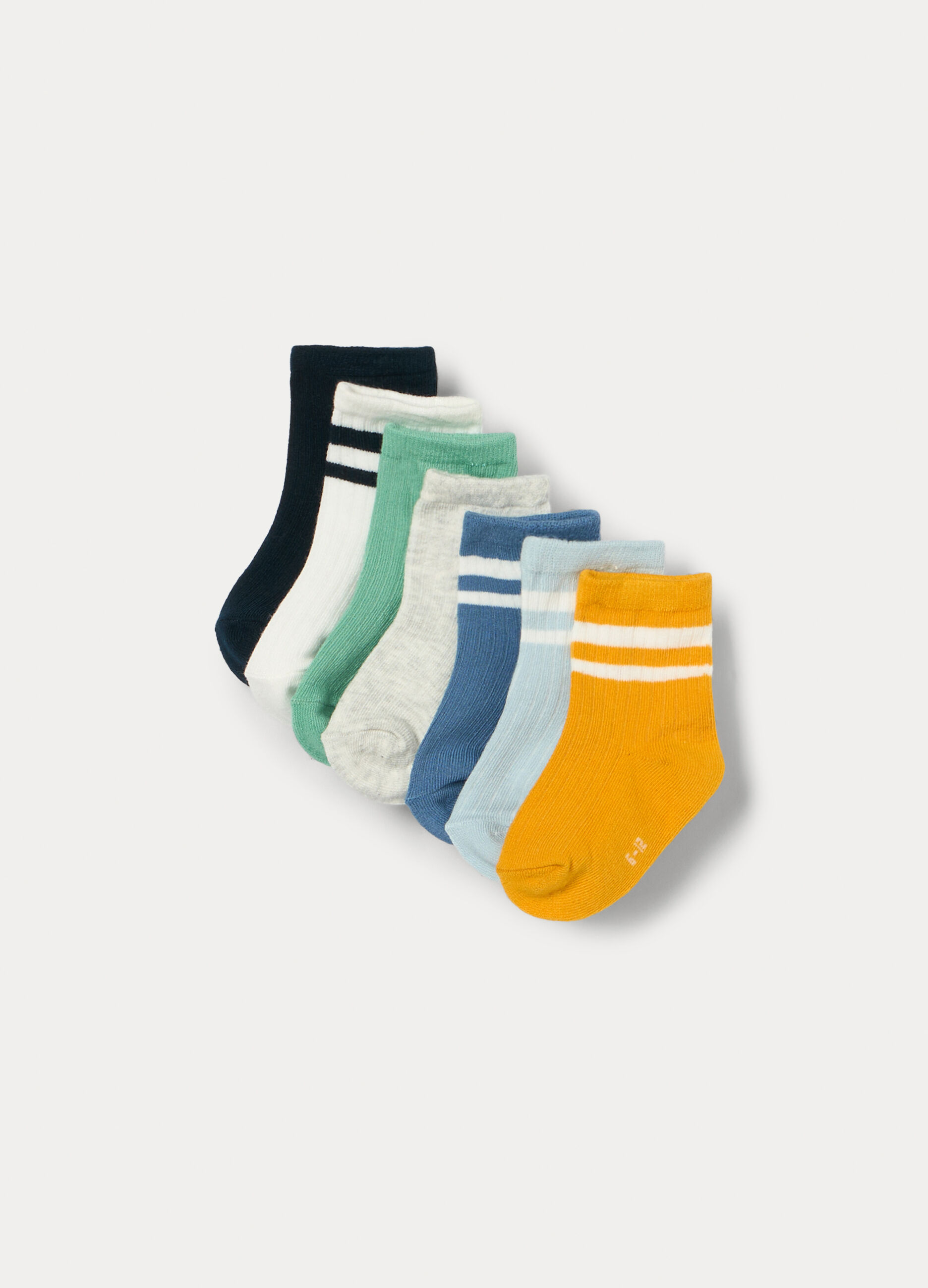 Pack 7 calze corte misto cotone_0