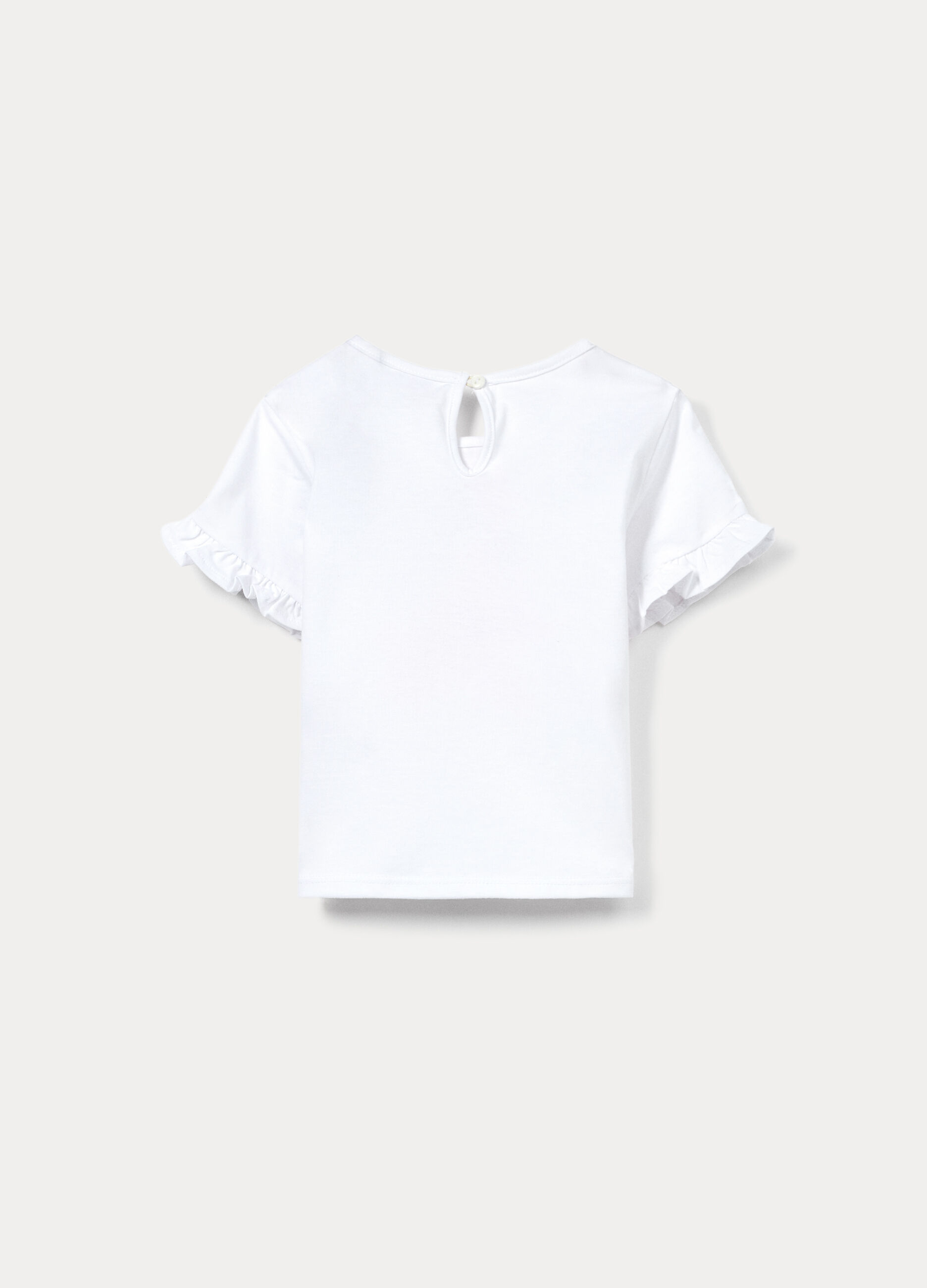 T-shirt in jersey di puro cotone bimba_1