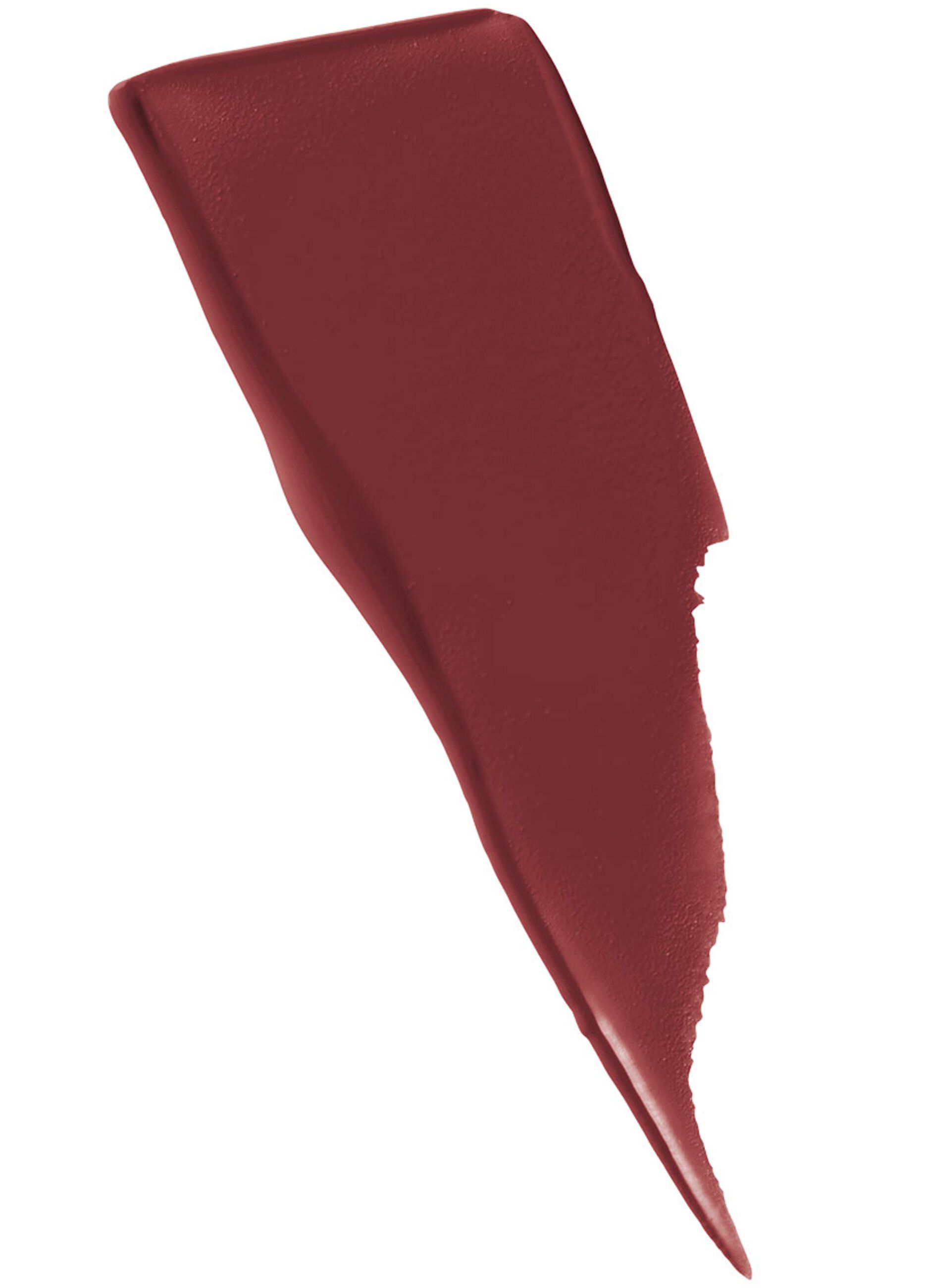 Maybelline New York Tinta Labbra SuperStay Matte Ink, Rossetto Matte Liquido a Lunga Tenuta, Pioneer (20), 5 ml.