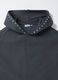 Felpa in misto cotone garzato Fit Over con cappuccio ragazza_2