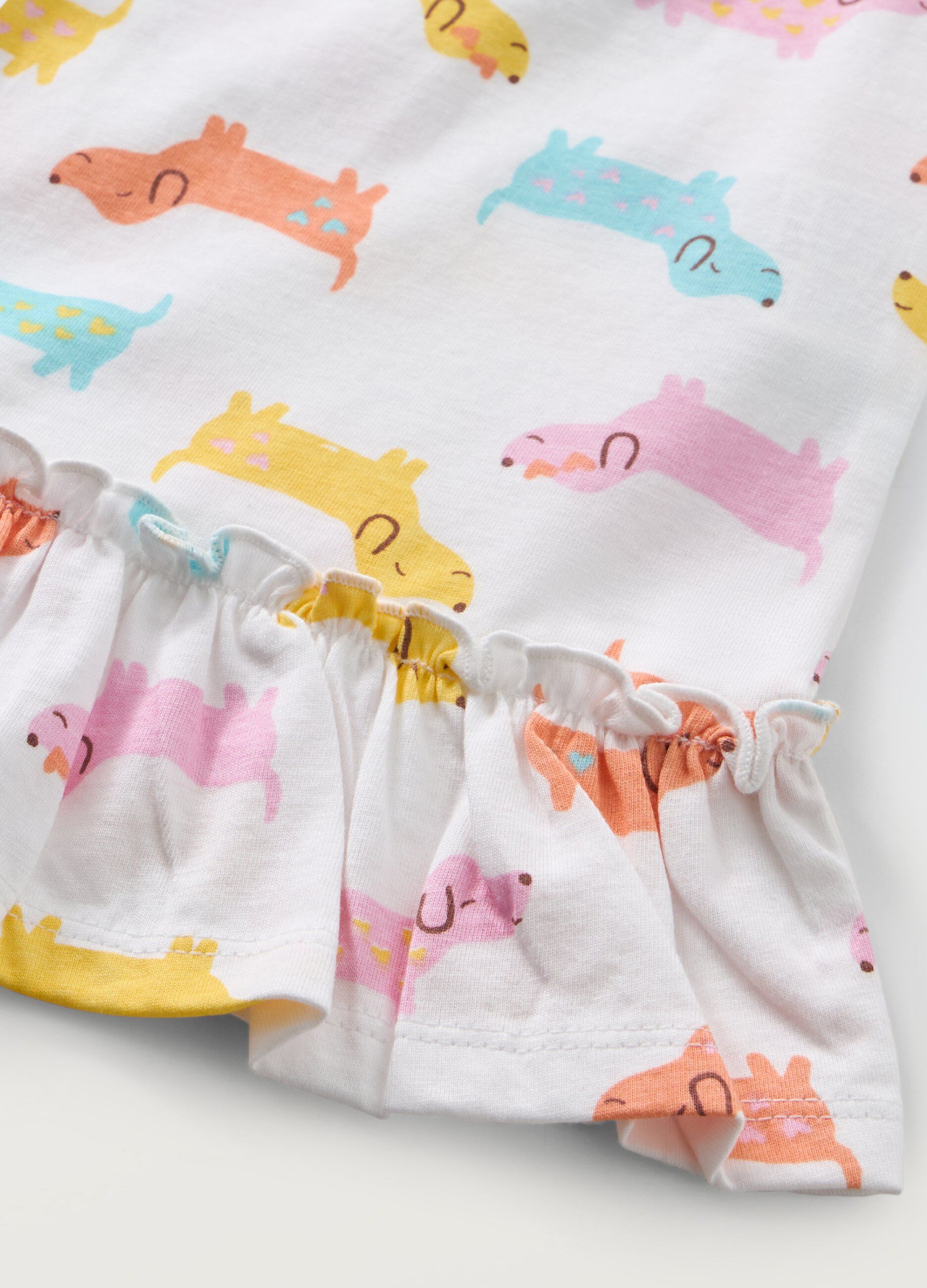 Vestito in puro cotone neonata_1