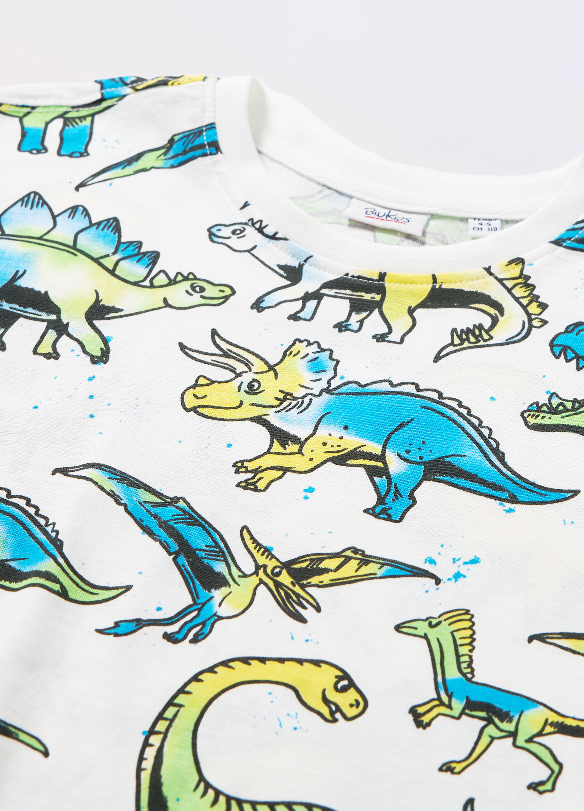 T-shirt in jersey di puro cotone bambino_1
