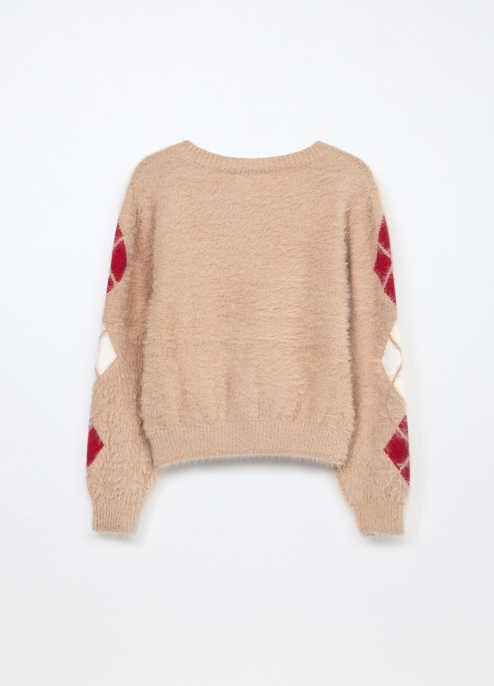 Cardigan a quadri bambina_1