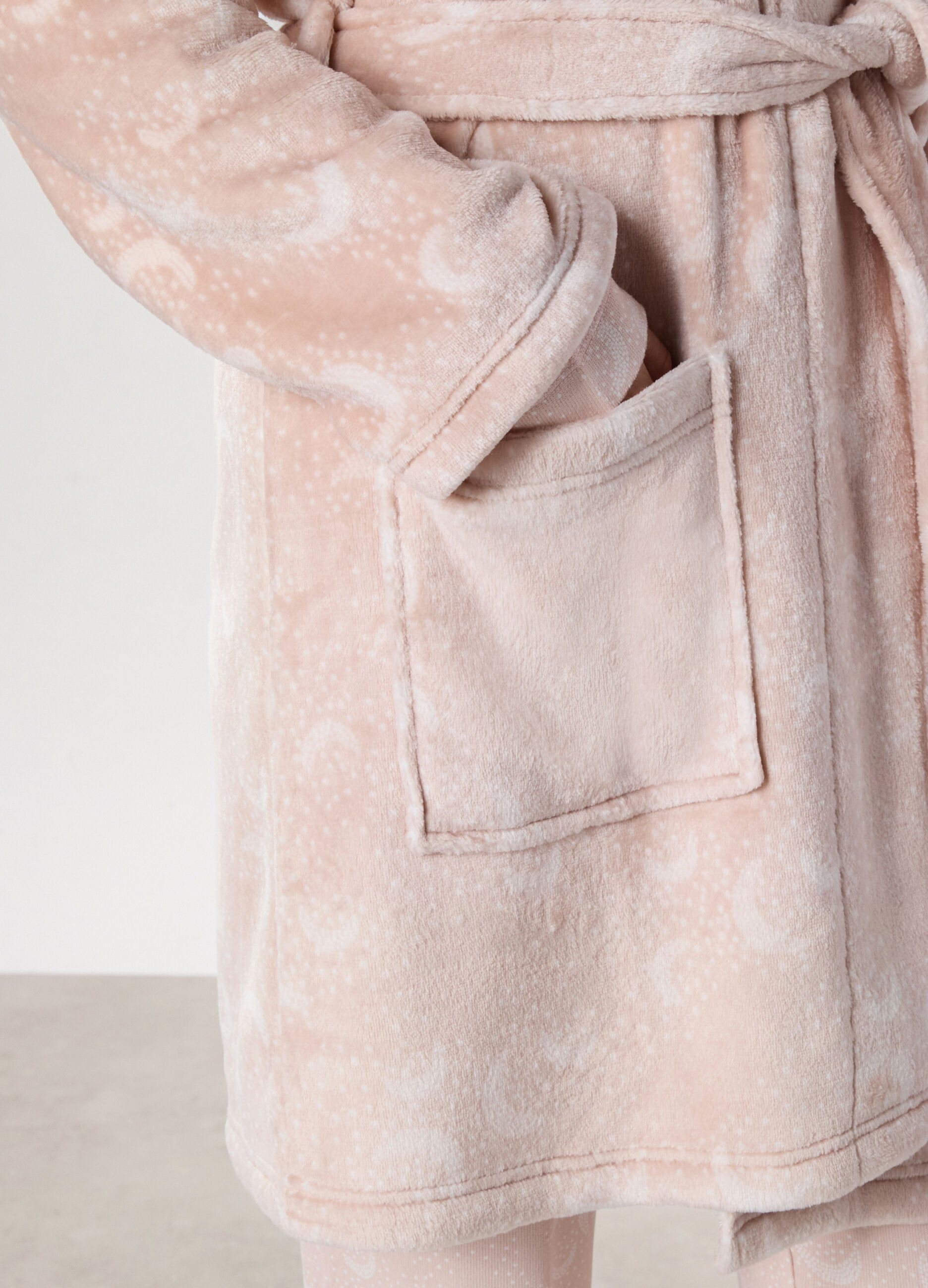 Vestaglia in coral fleece donna_3