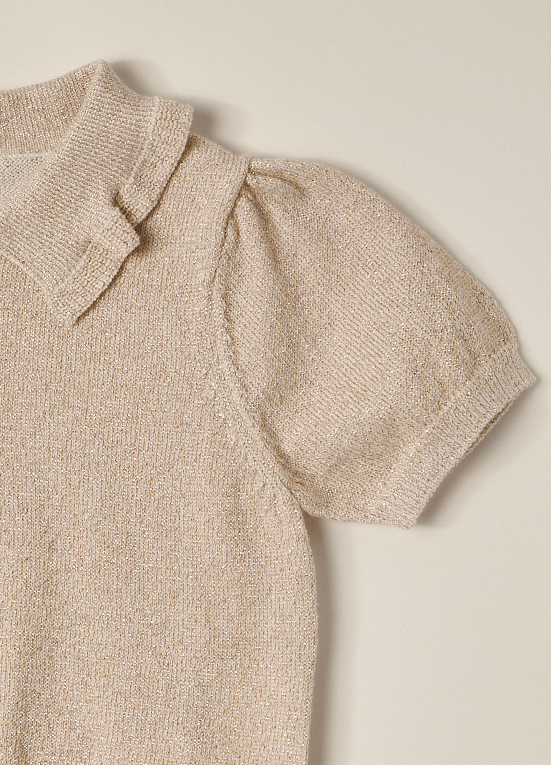 Polo tricot in misto cotone IANA neonata_1