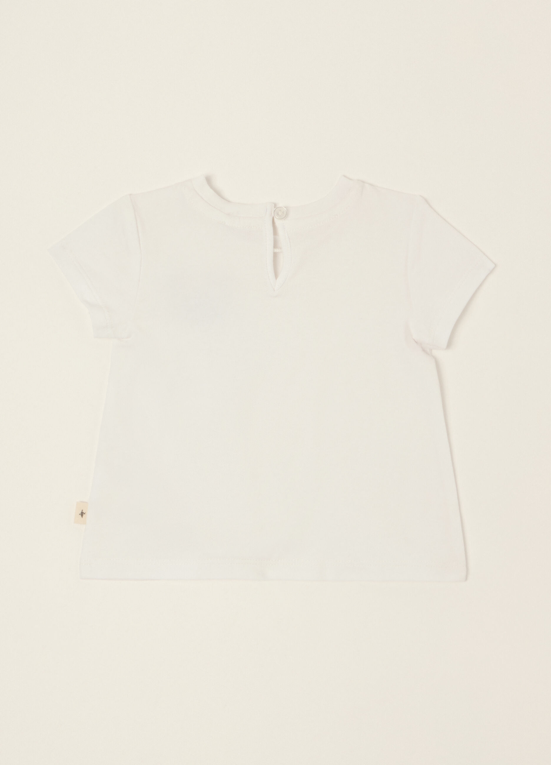 T-shirt in jersey di cotone stretch IANA_1