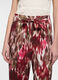 Pantaloni fit straight misto lino donna_2