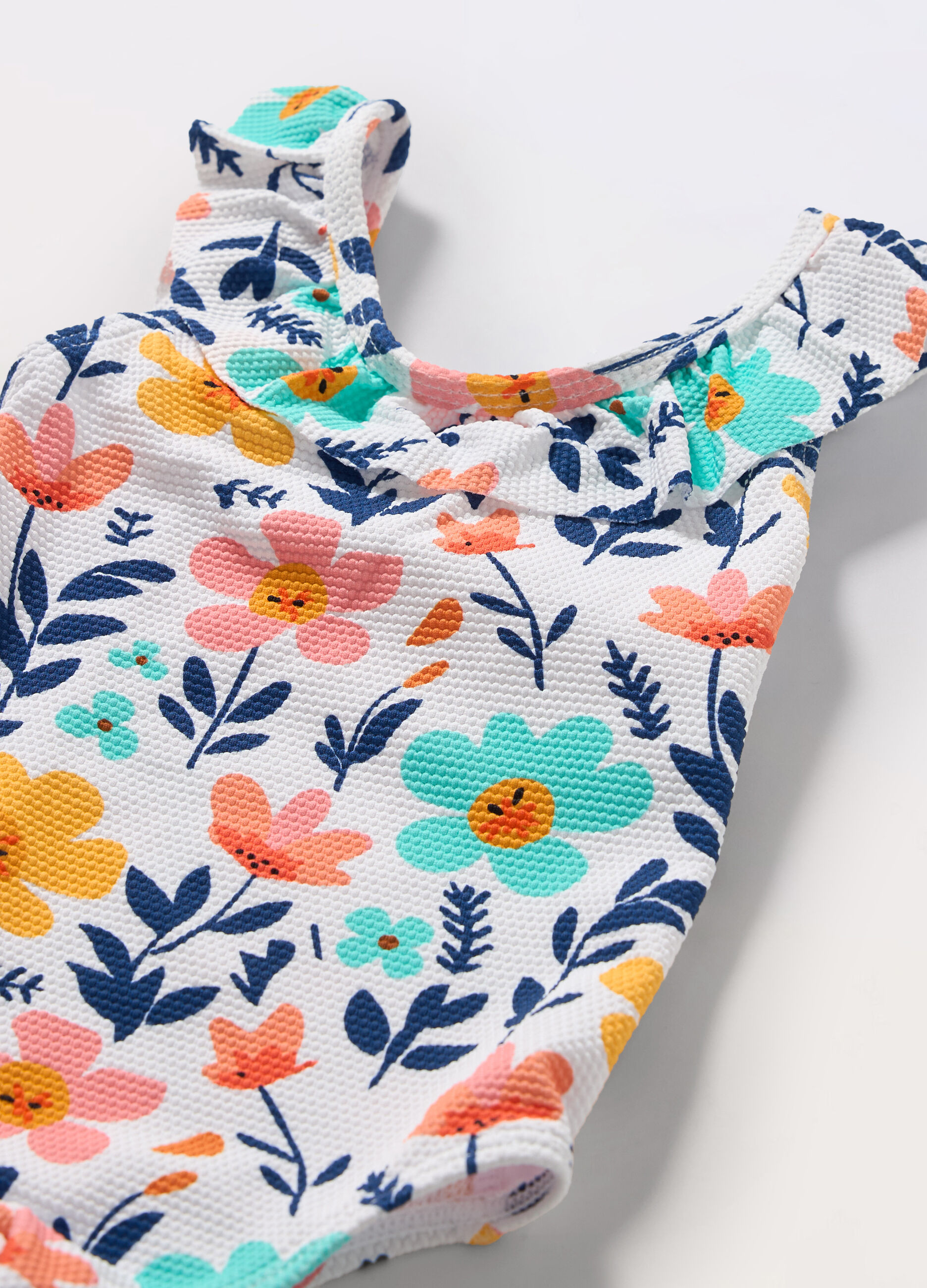 Costume intero florale neonata_1