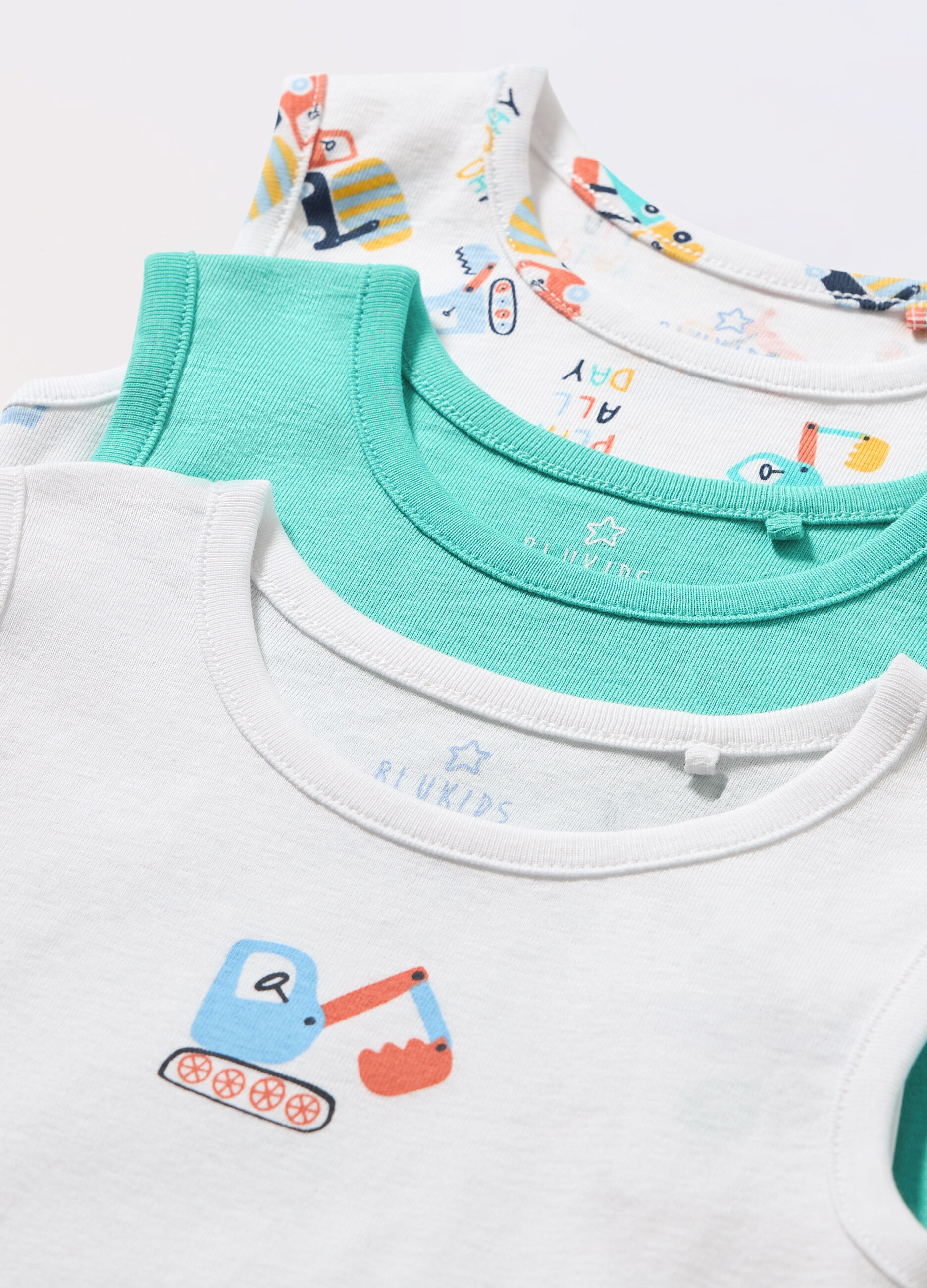 Pack 3 body in puro cotone neonato_1