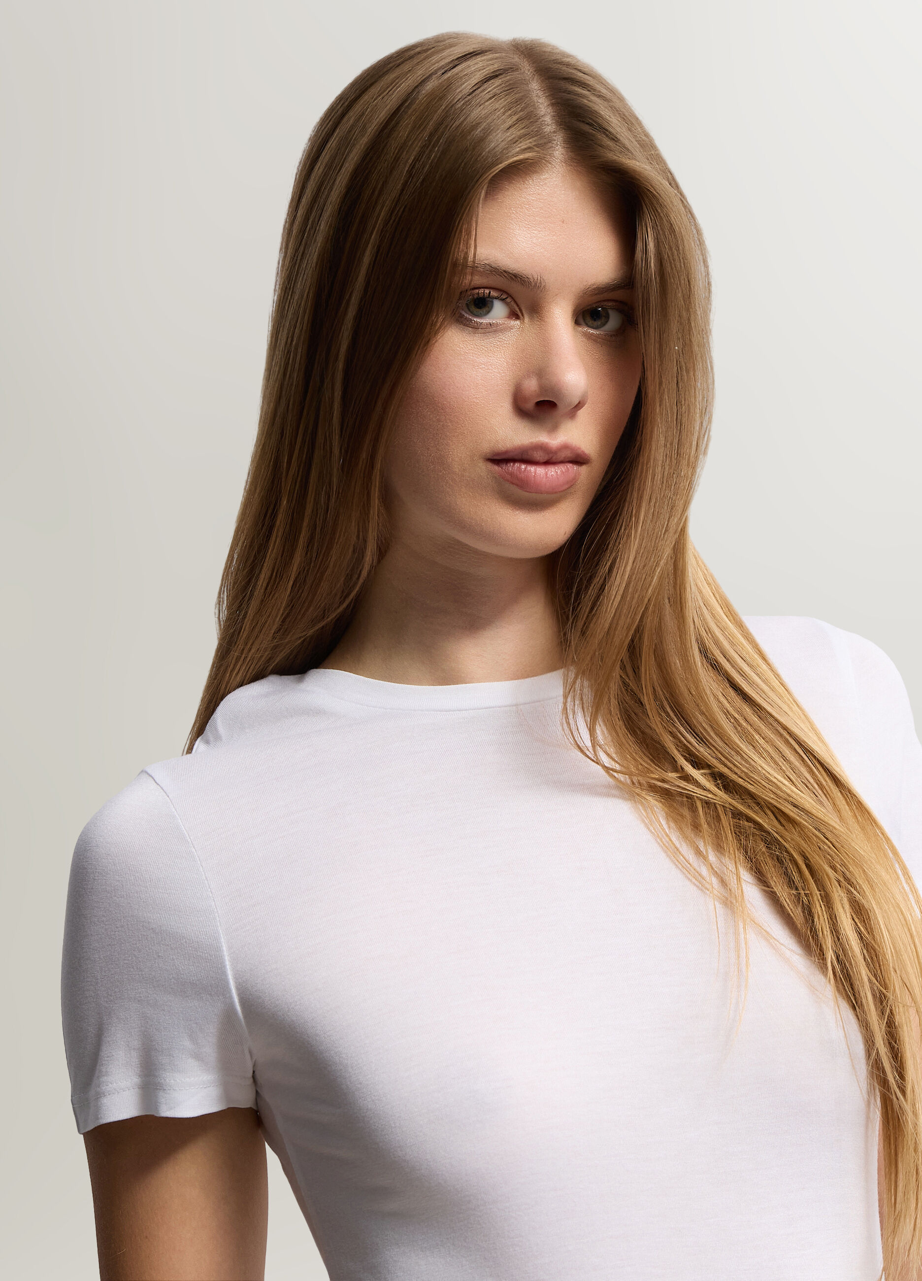 T-shirt girocollo donna_2
