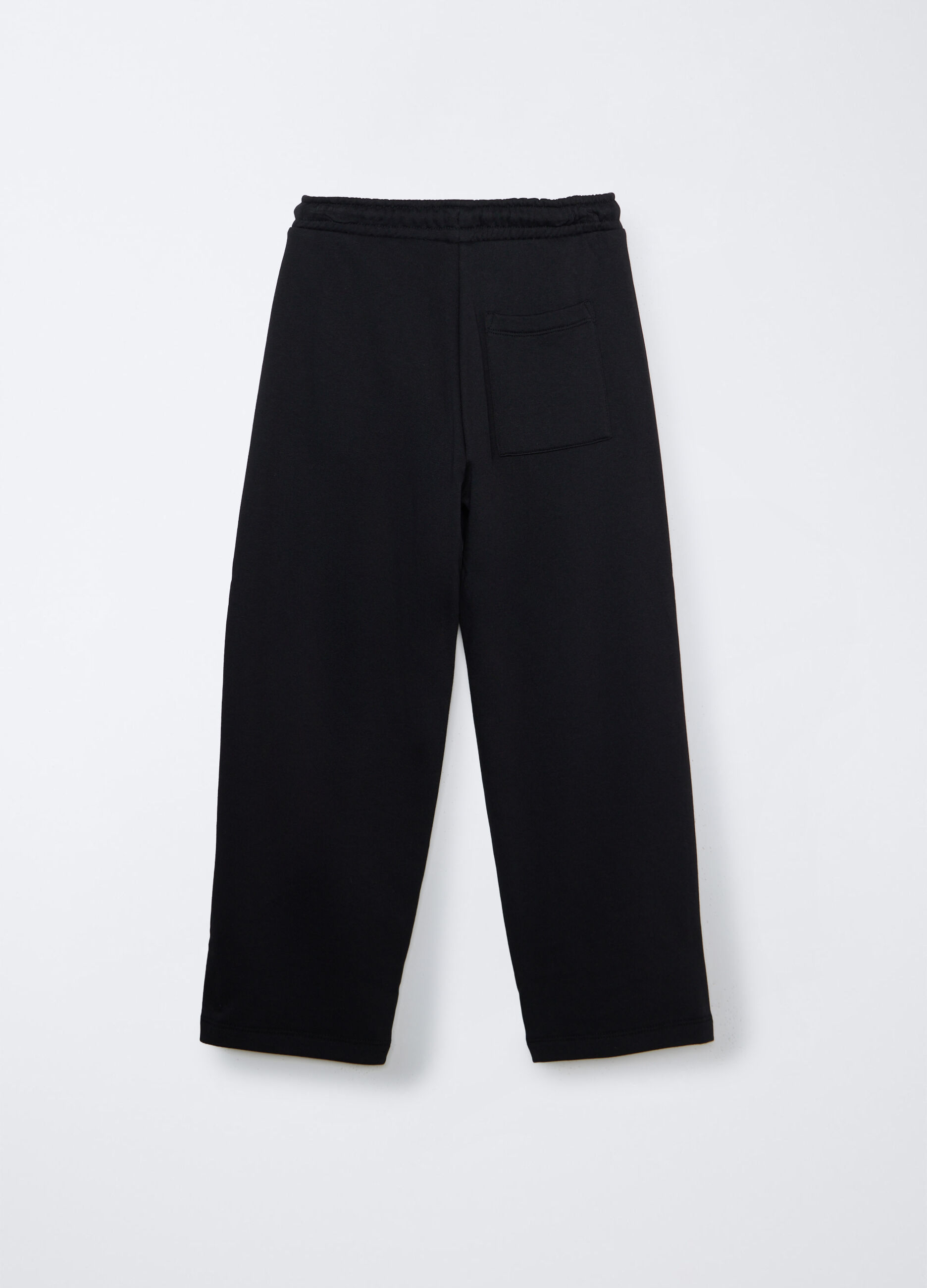 Jogger Fit Over in felpa di puro cotone ragazzo _1