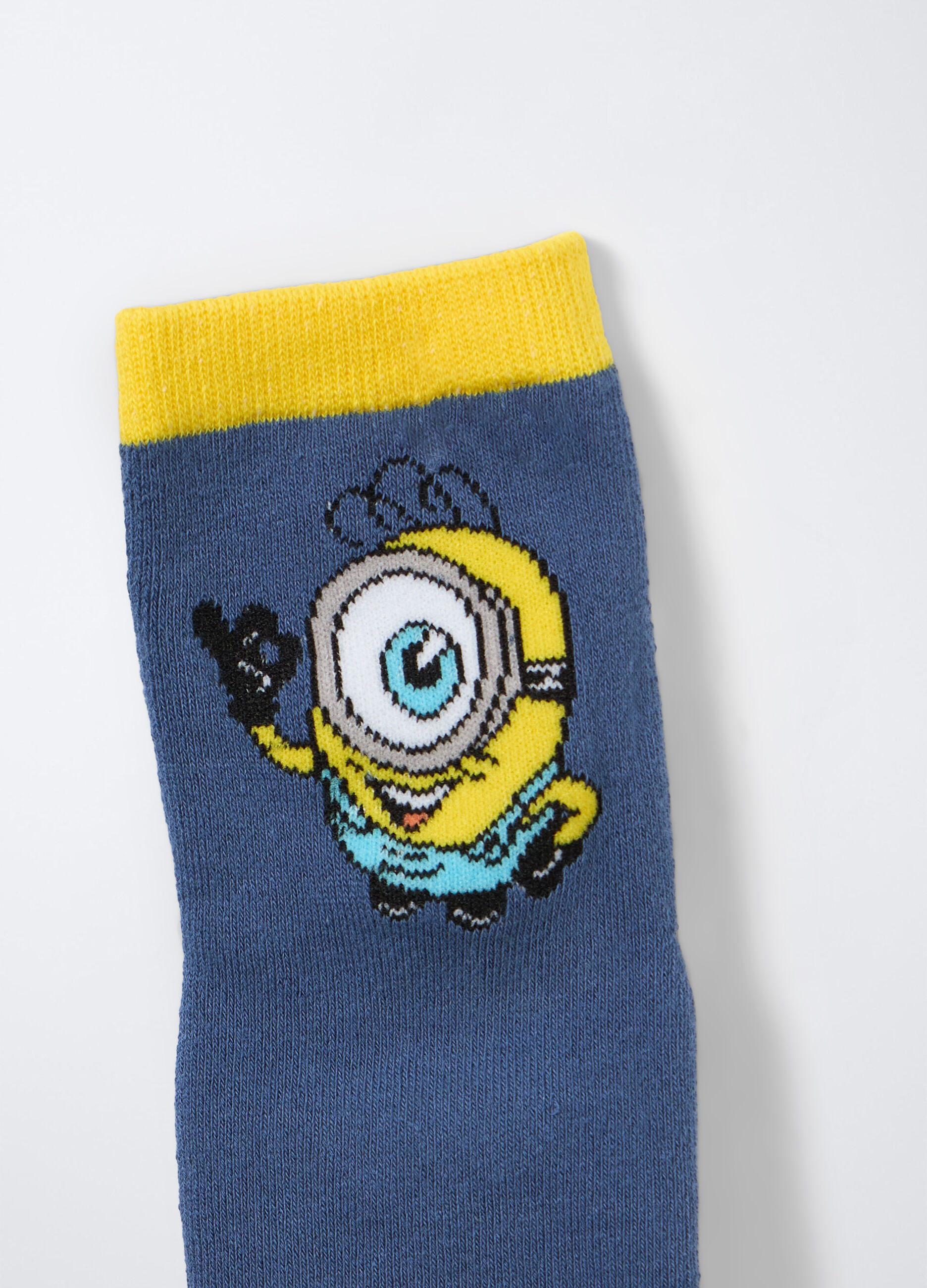 Pack 2 calze Minions in spugna bambino_3