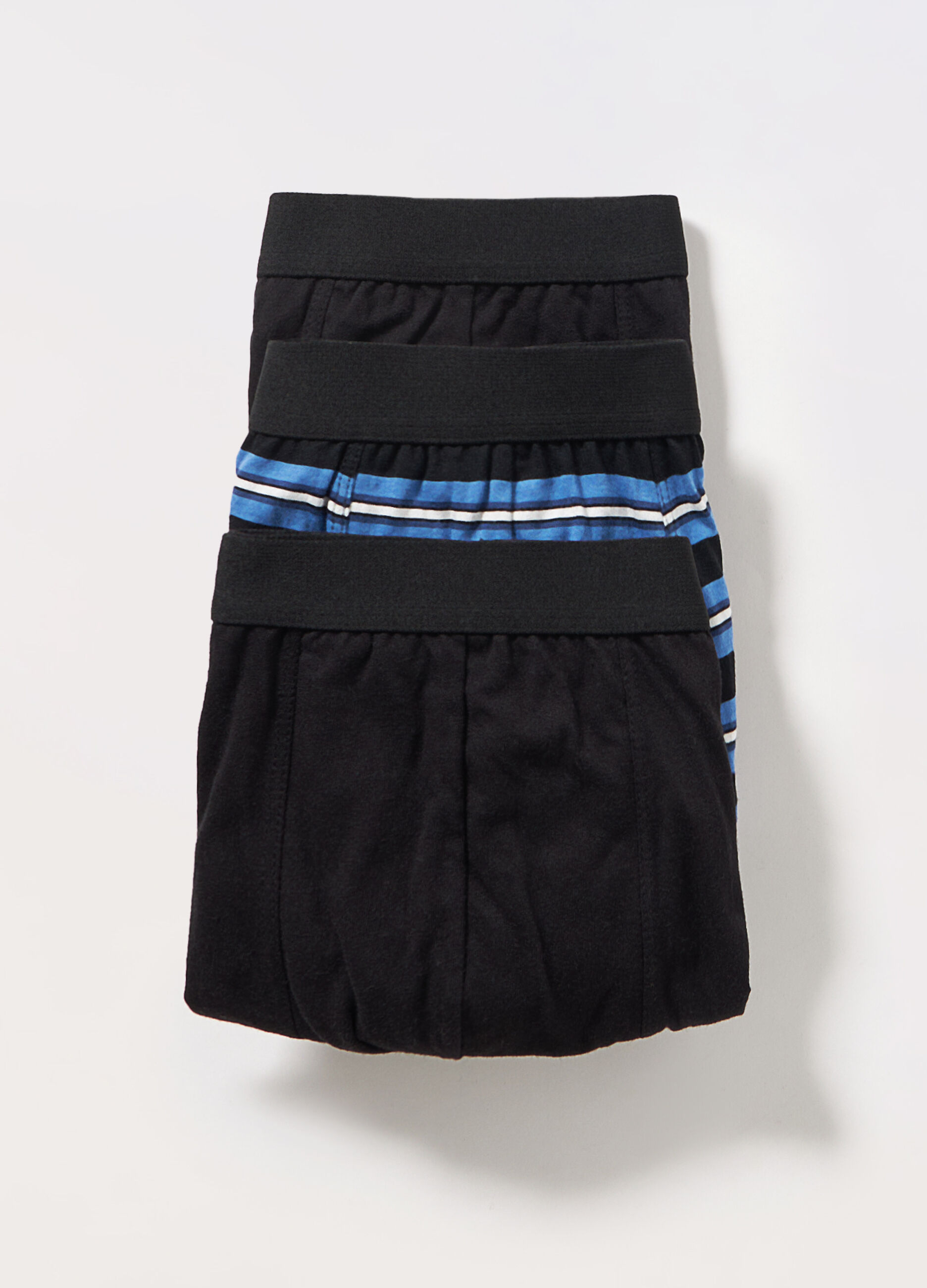 3 pack boxer in puro cotone con righe uomo_0