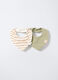 Pack 2 bavaglini in costina di cotone stretch neonato_0